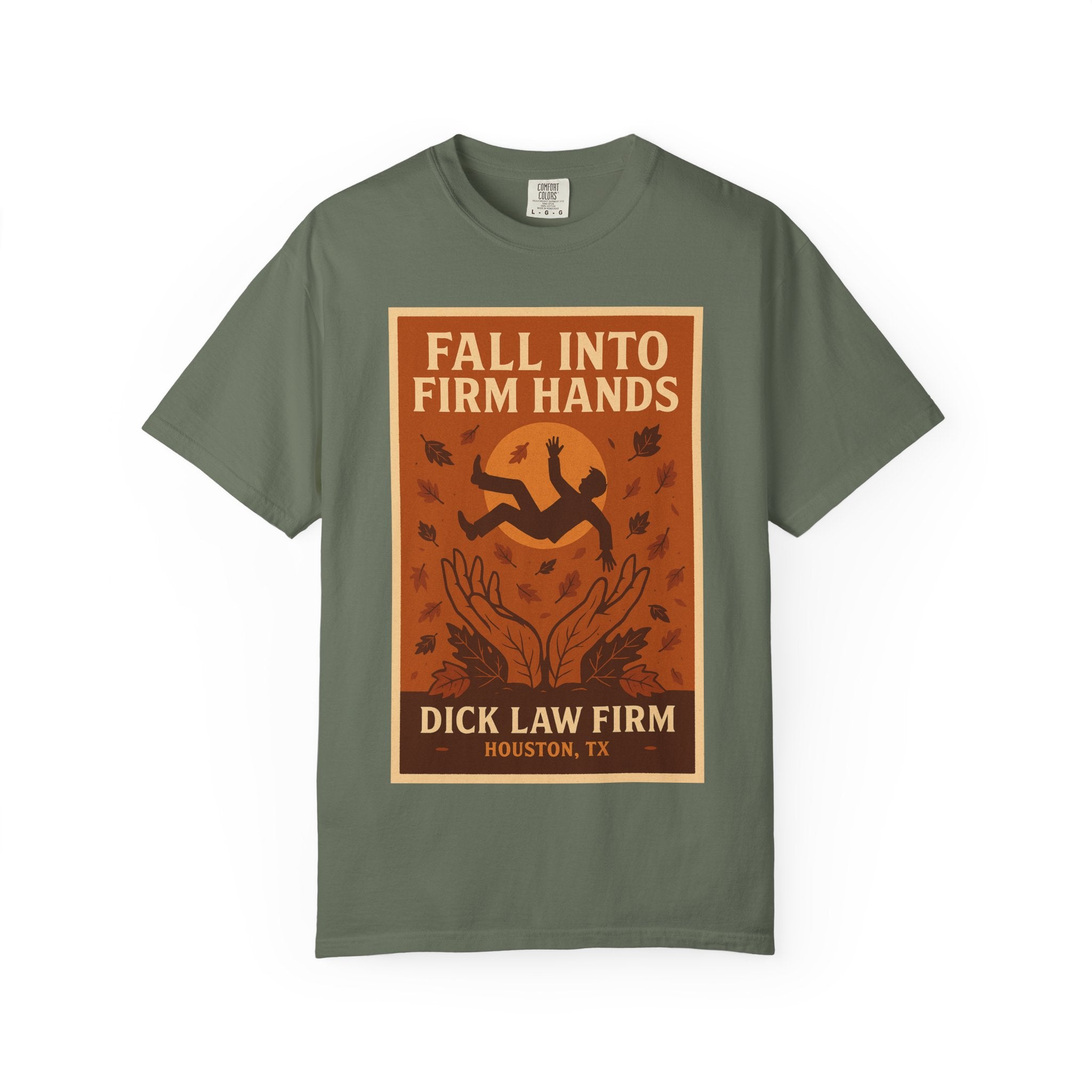 Fall into Firm Hands Unisex Graphic Tee