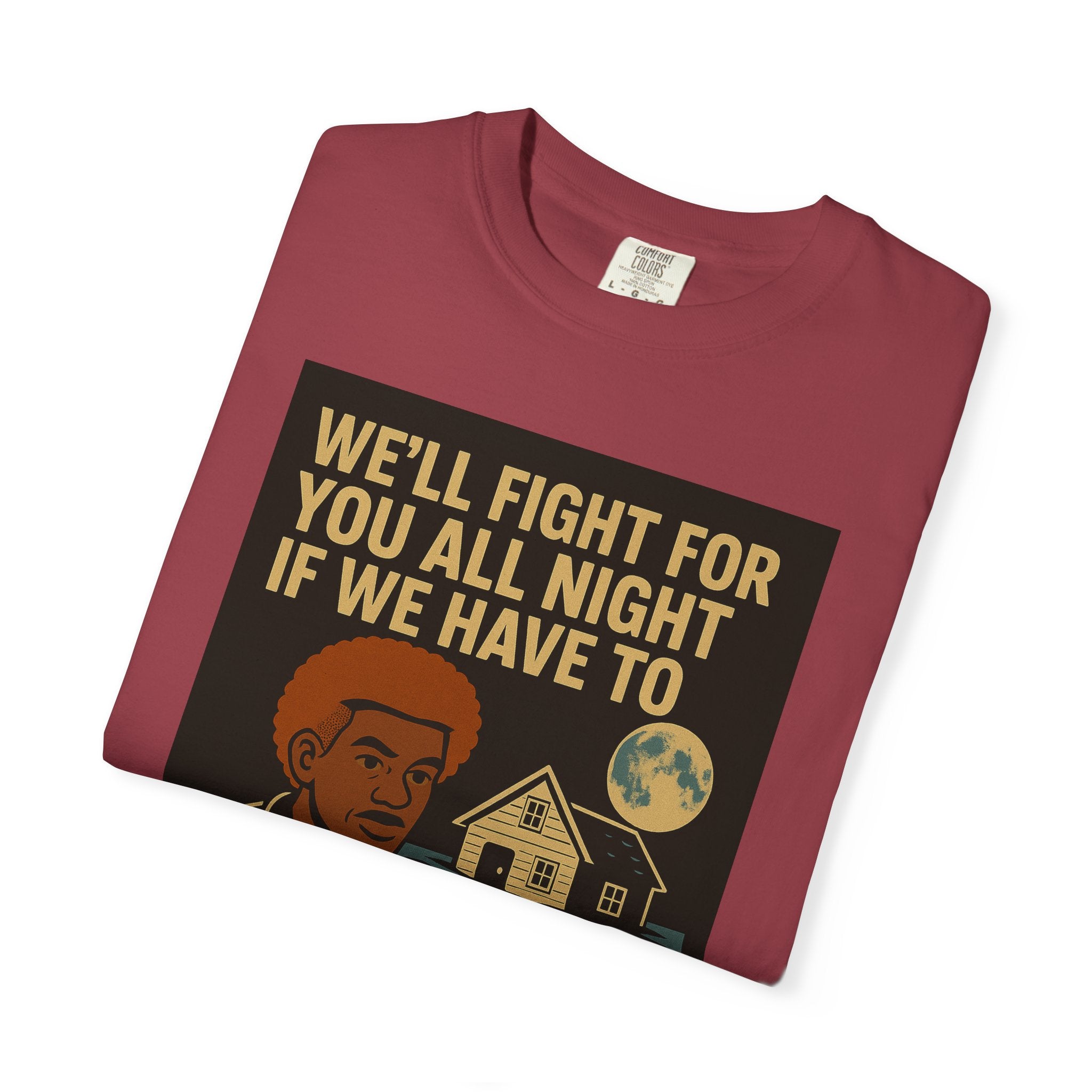 Fight All Night Unisex Graphic Tee