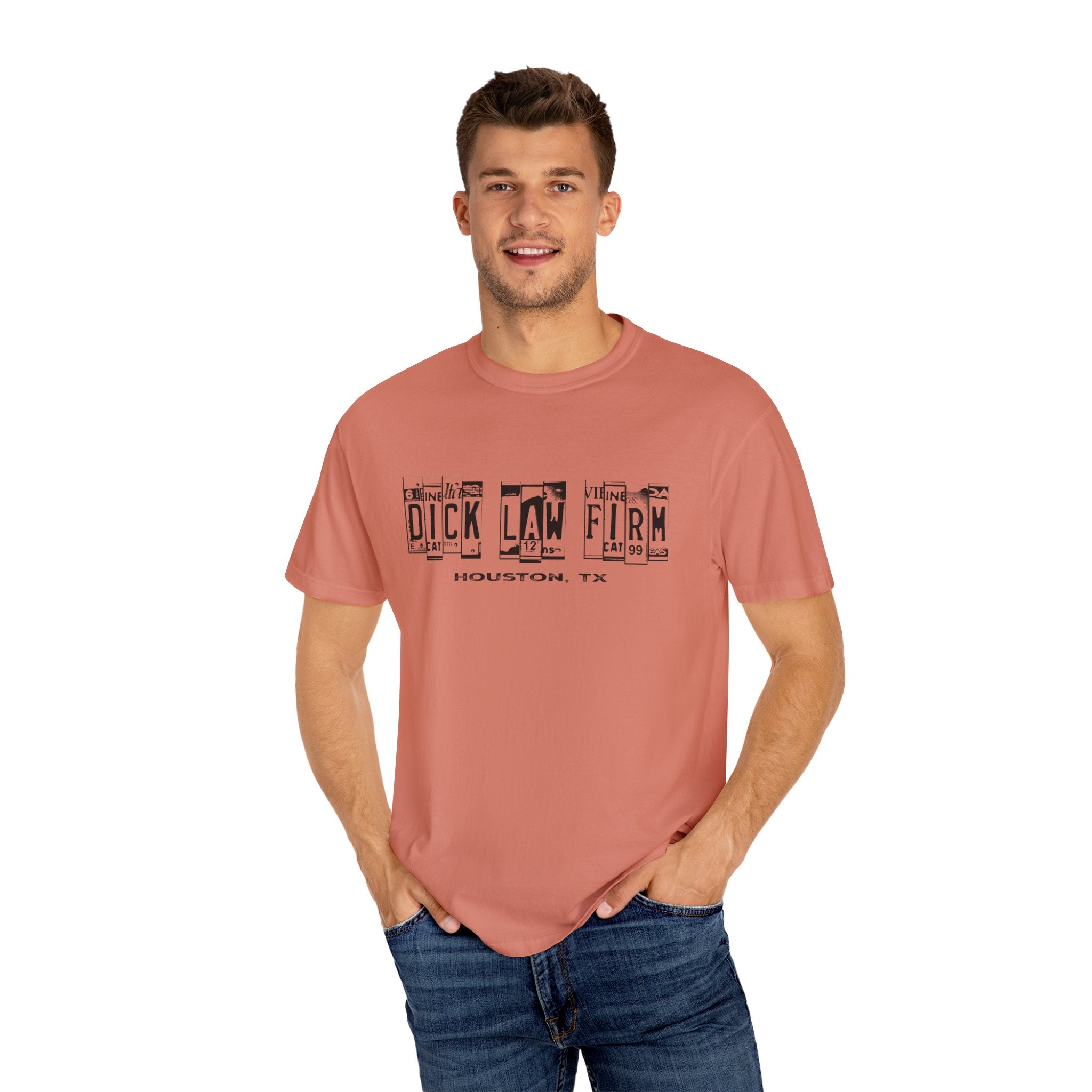 Dick Law Firm License Plate Unisex Graphic Tee