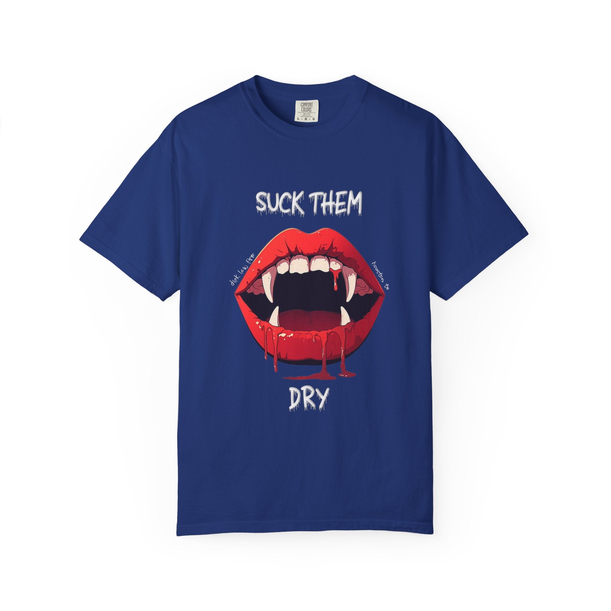 Suck Them Dry Halloween Unisex Graphic Tee