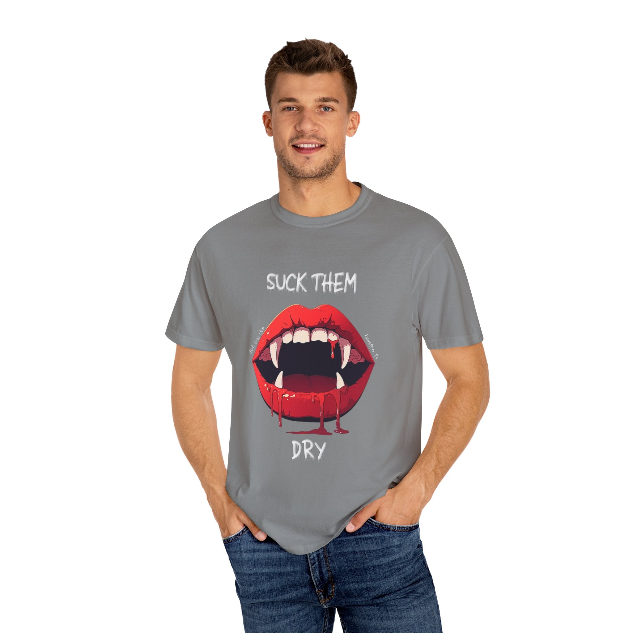 Suck Them Dry Halloween Unisex Graphic Tee