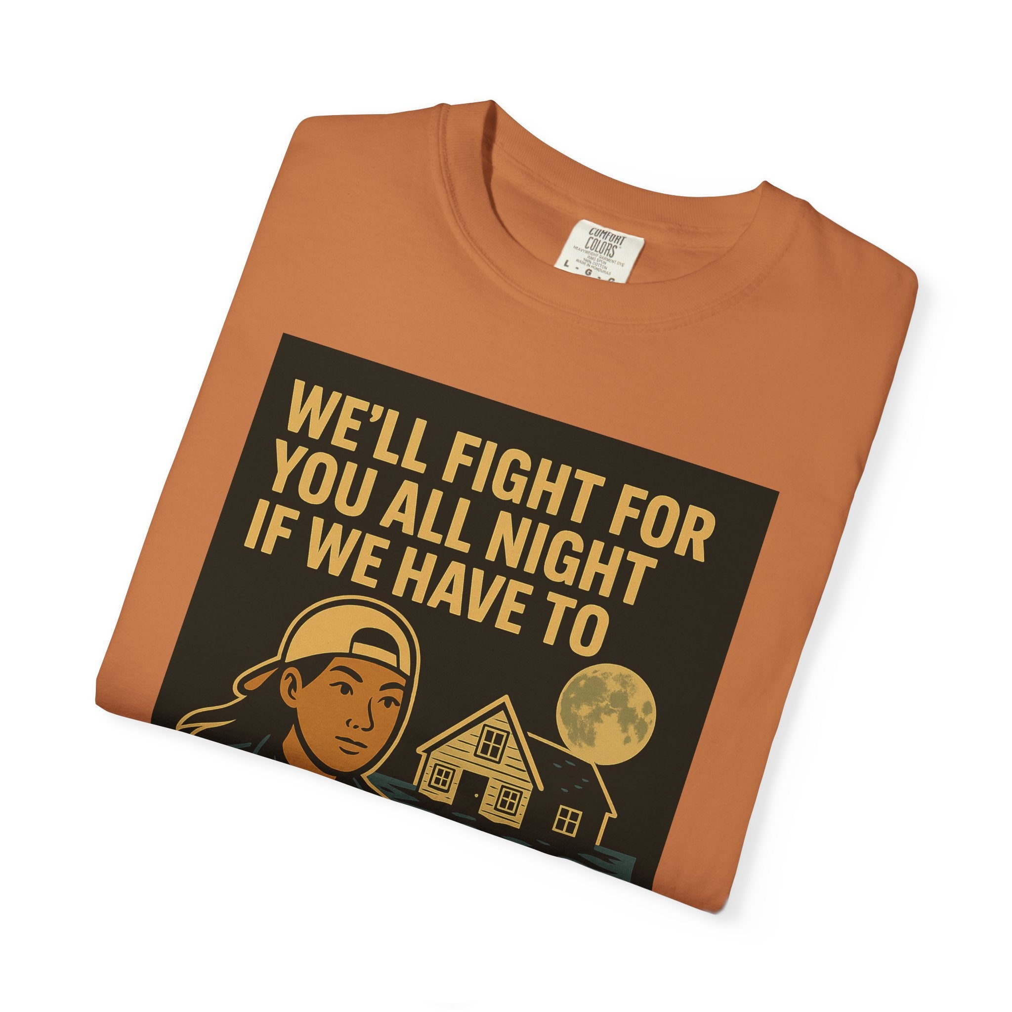 Fight All Night Unisex Graphic Tee