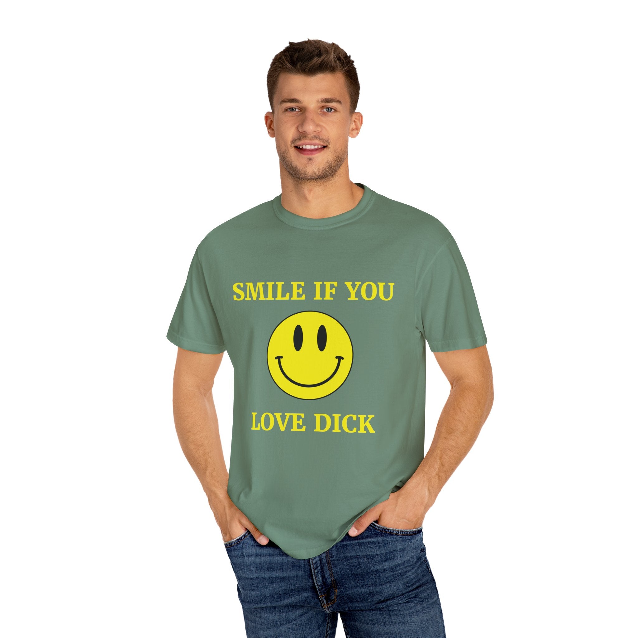 Smile If You Love Dick Unisex Graphic Tee