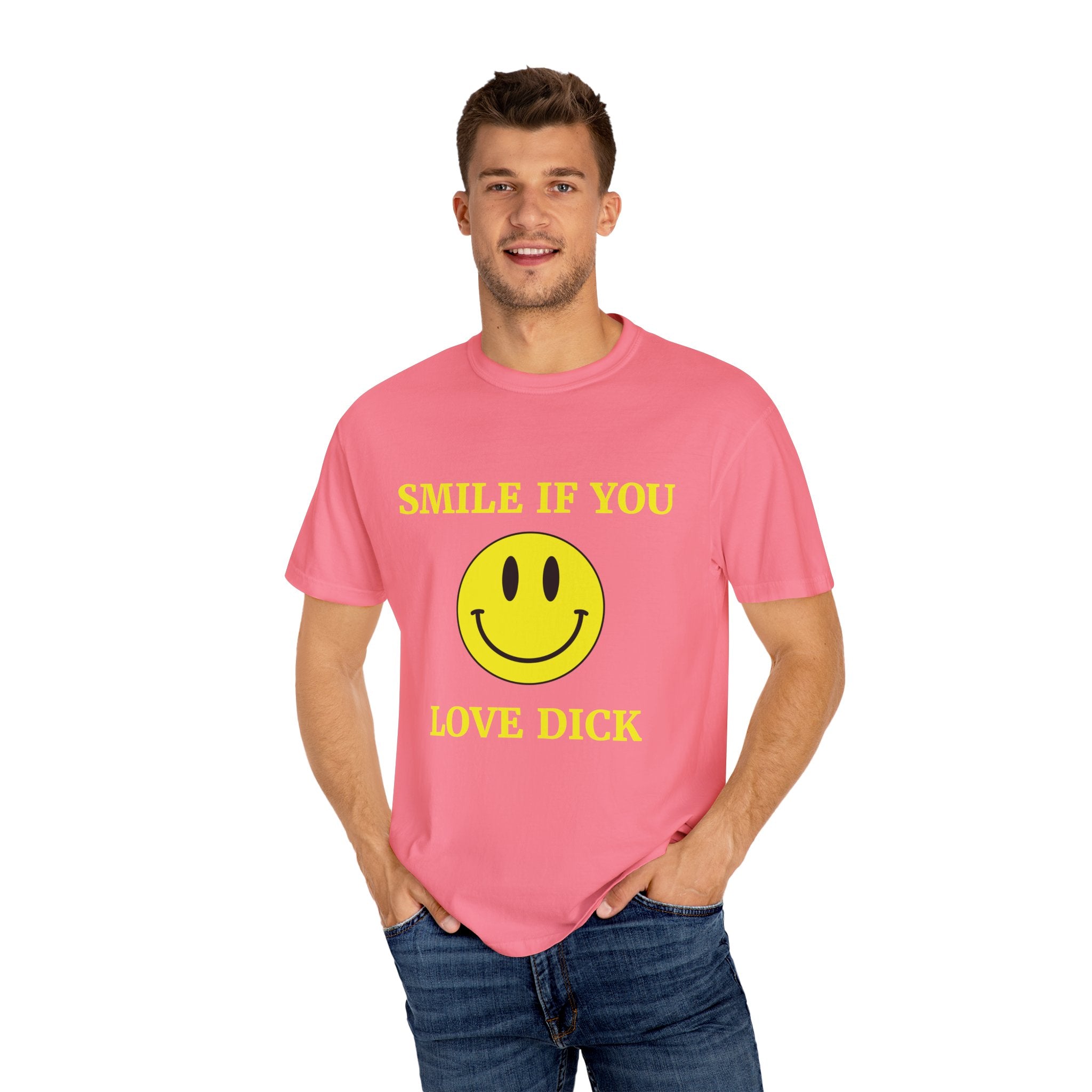 Smile If You Love Dick Unisex Graphic Tee