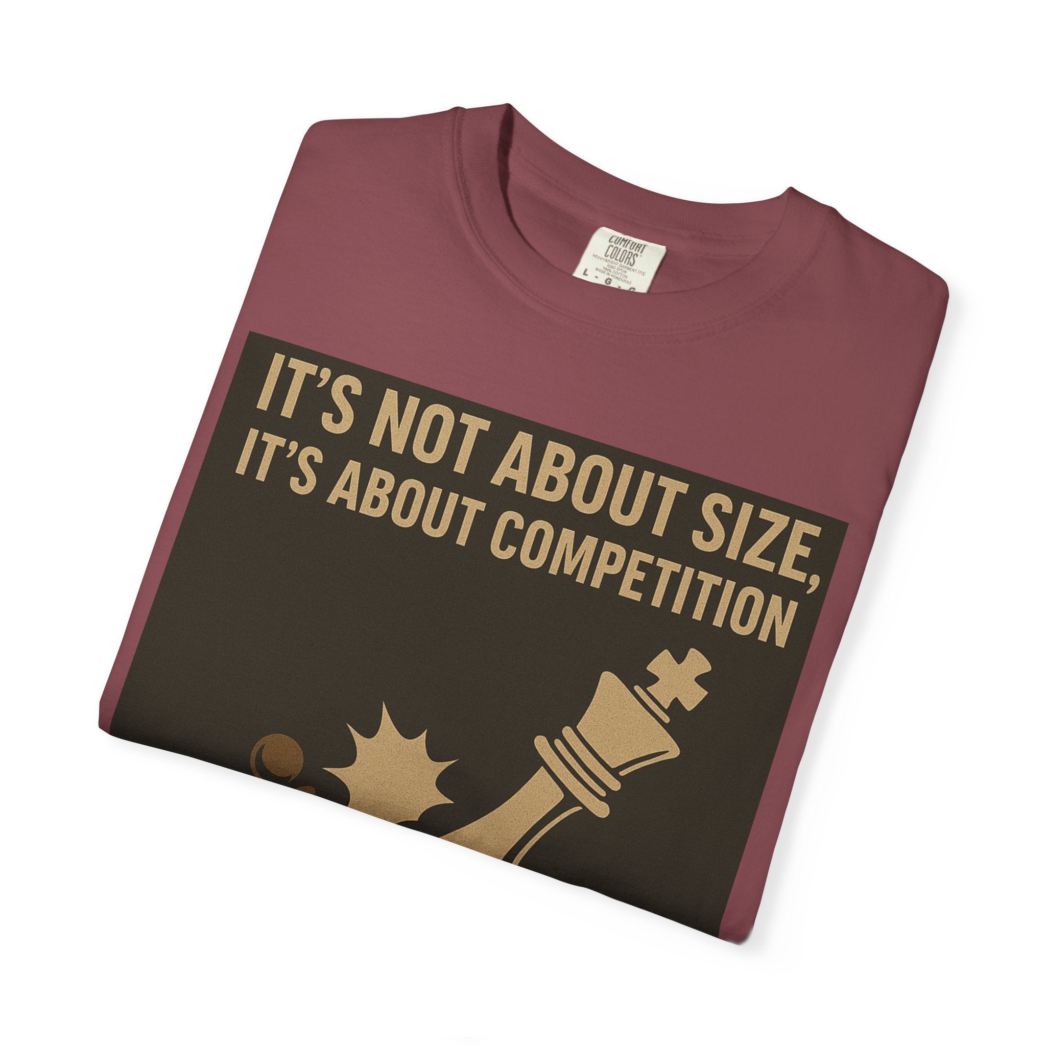 It's Not About Size Unisex Graphic Tee