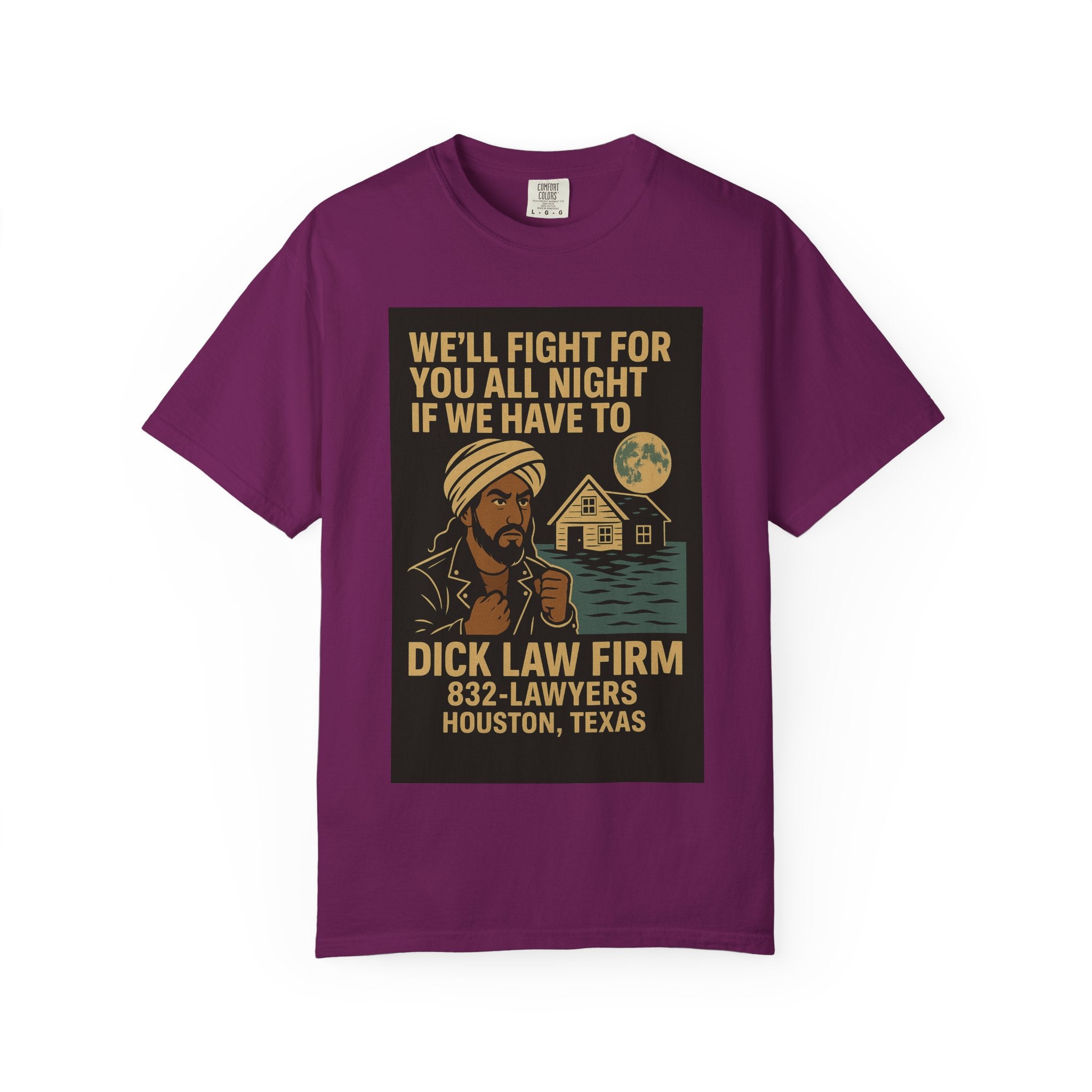 Fight All Night Unisex Graphic Tee