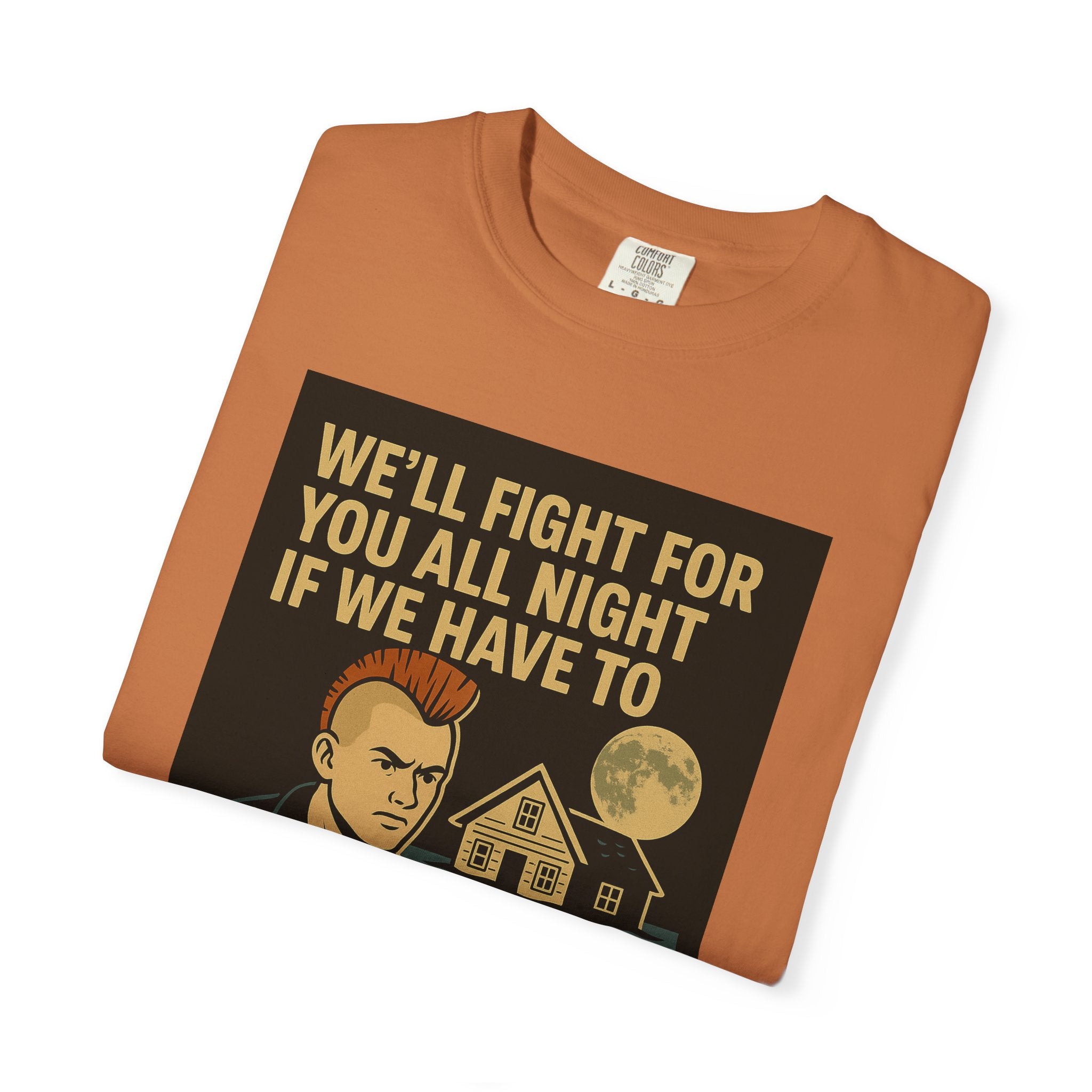 Fight All Night Unisex Graphic Tee