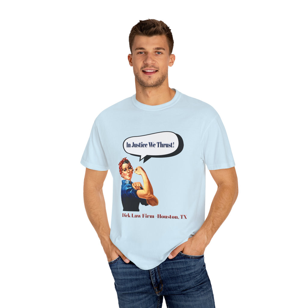 In Justice We Thrust Unisex Graphic Tee