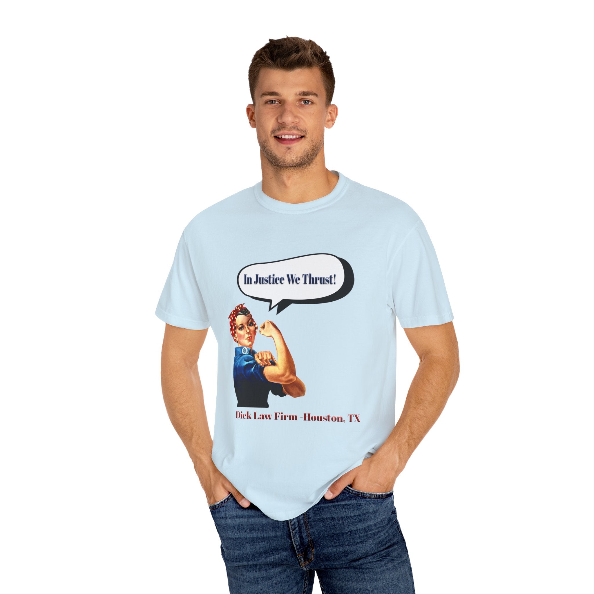 In Justice We Thrust Unisex Graphic Tee