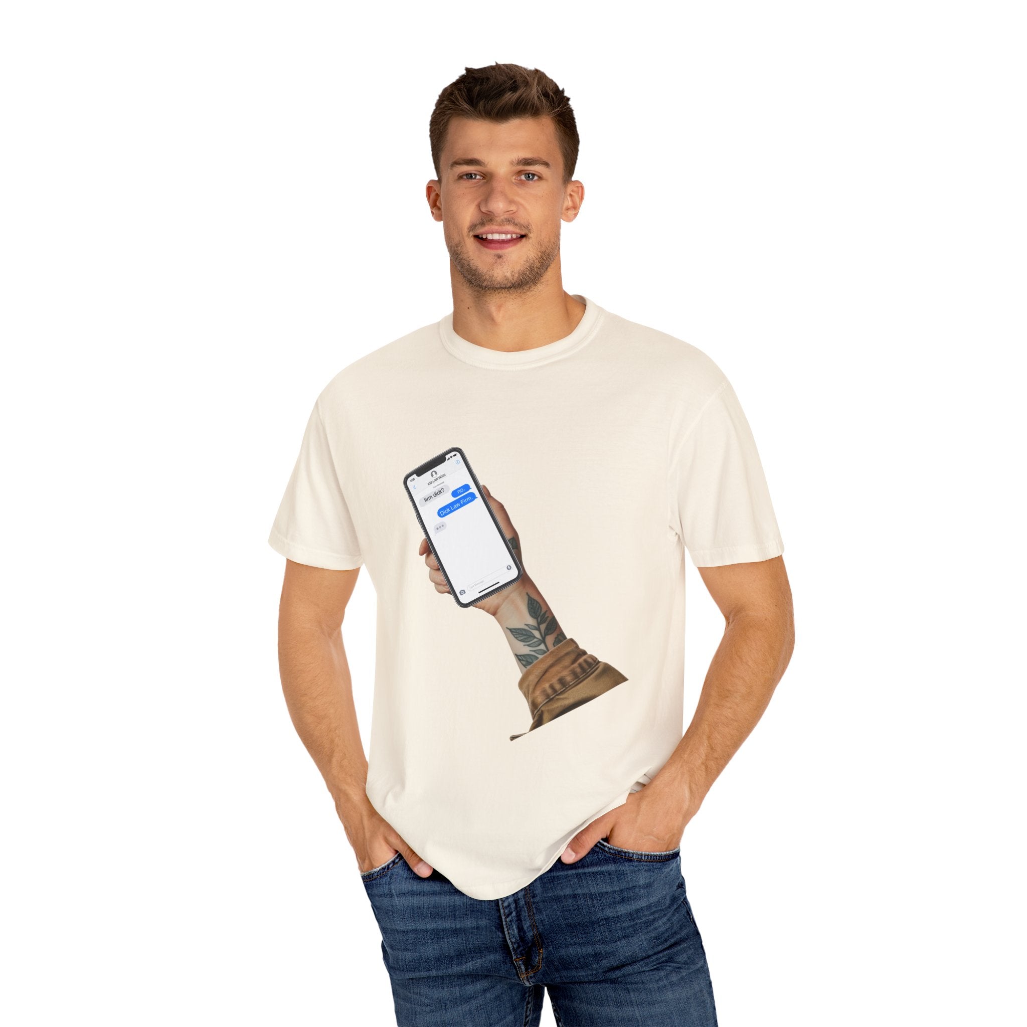 Dick Text Exchange Unisex Graphic Tee