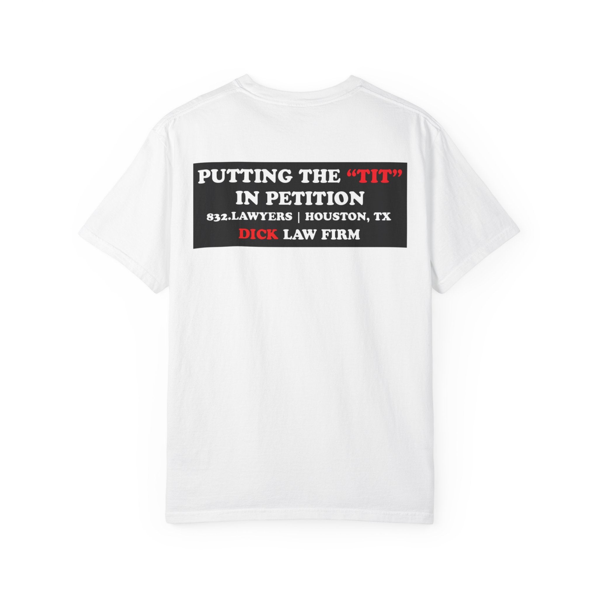 Putting the TIT in Petition Unisex Graphic Tee