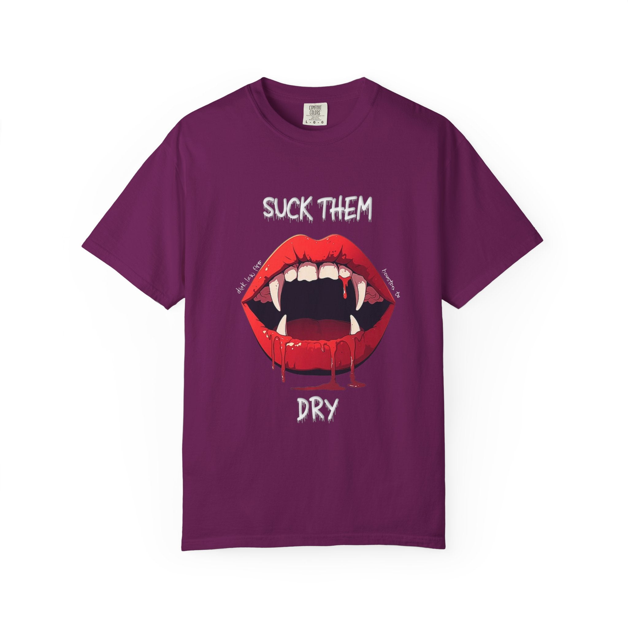 Suck Them Dry Halloween Unisex Graphic Tee