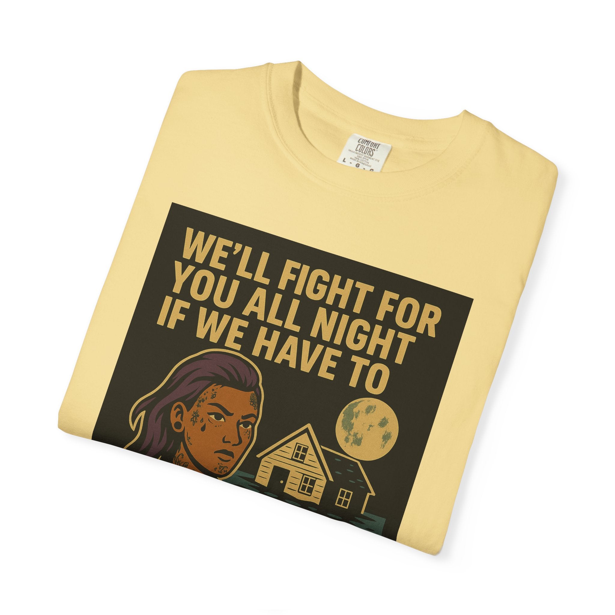 Fight All Night Unisex Graphic Tee