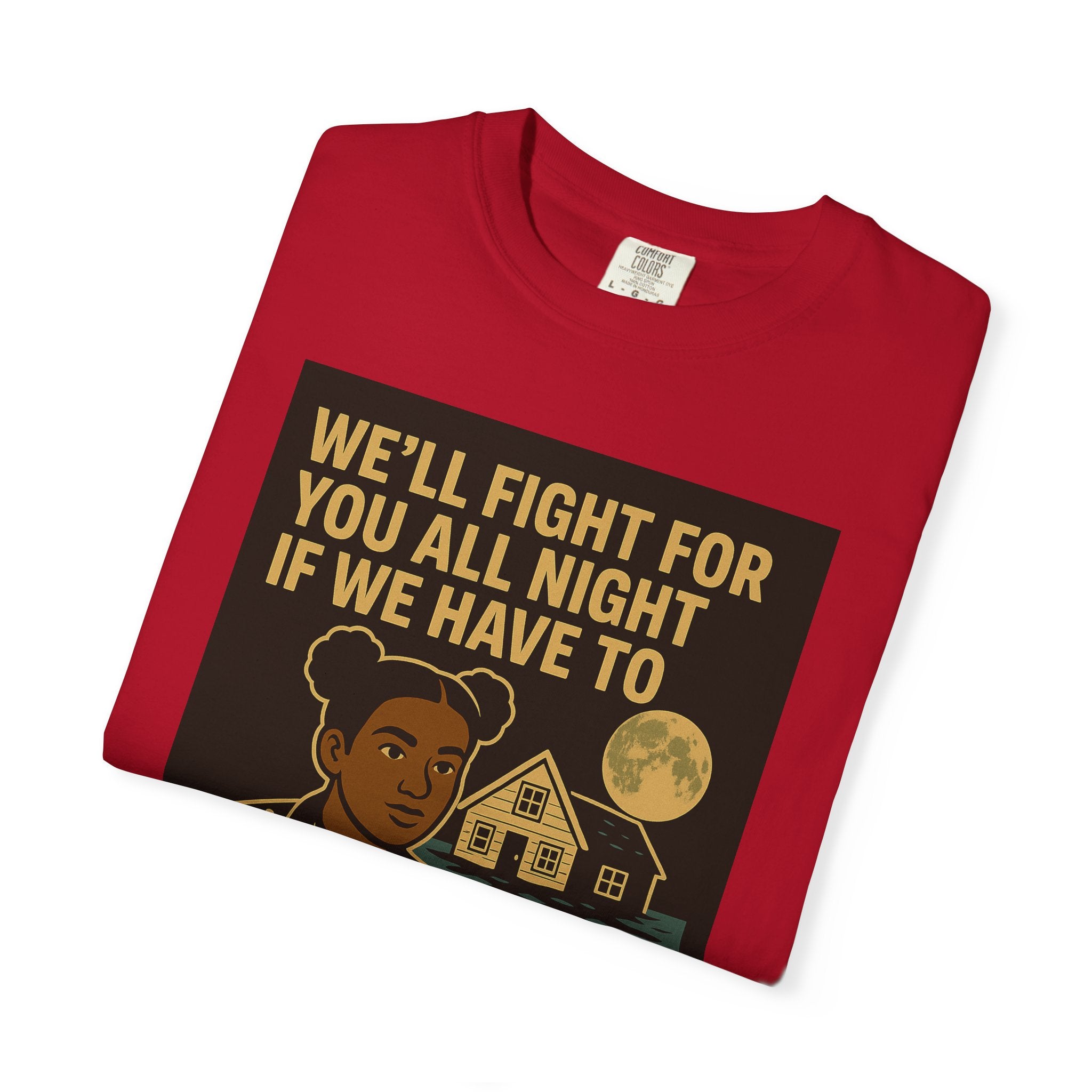 Fight All Night Unisex Graphic Tee