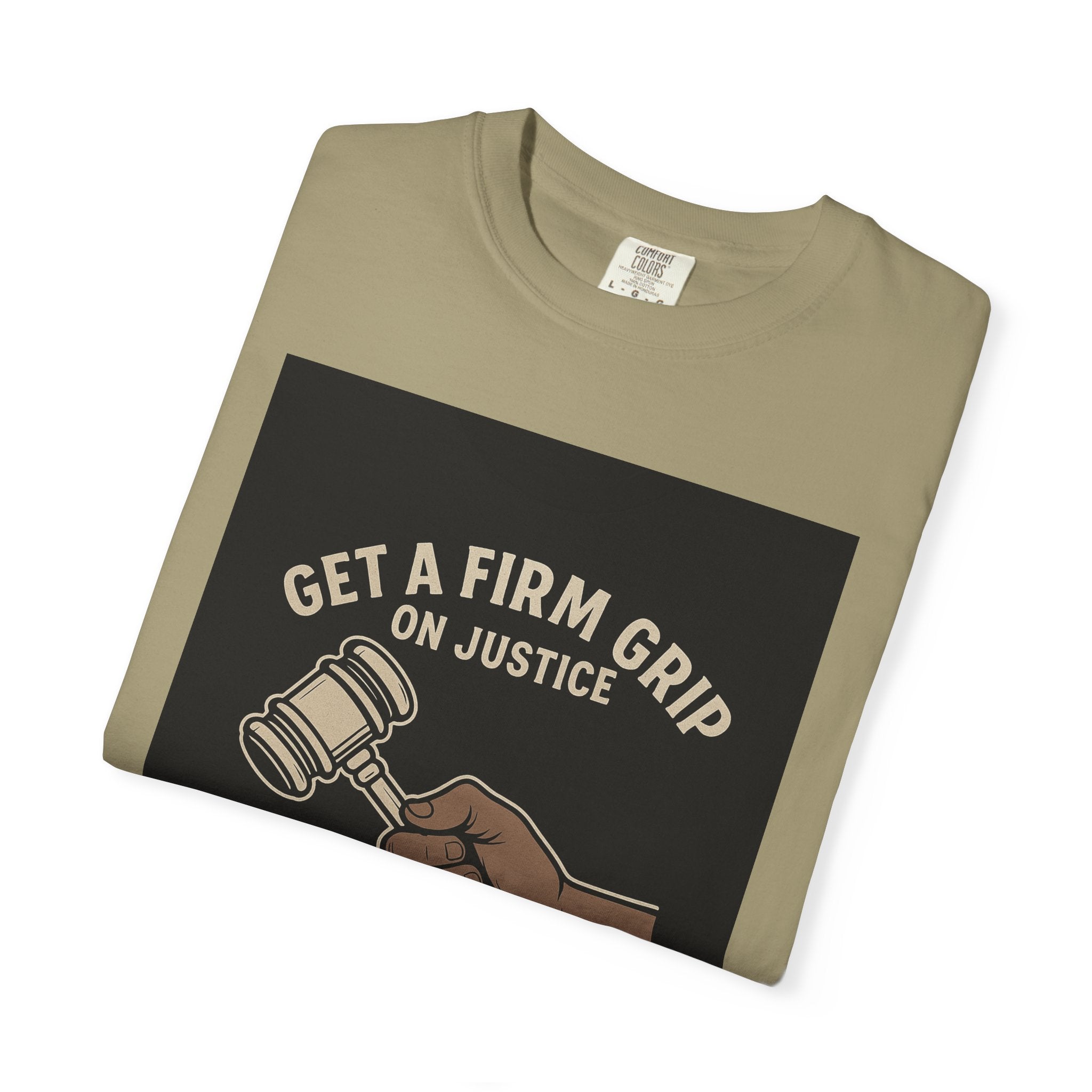 Firm Grip On Justice Unisex Graphic Tee