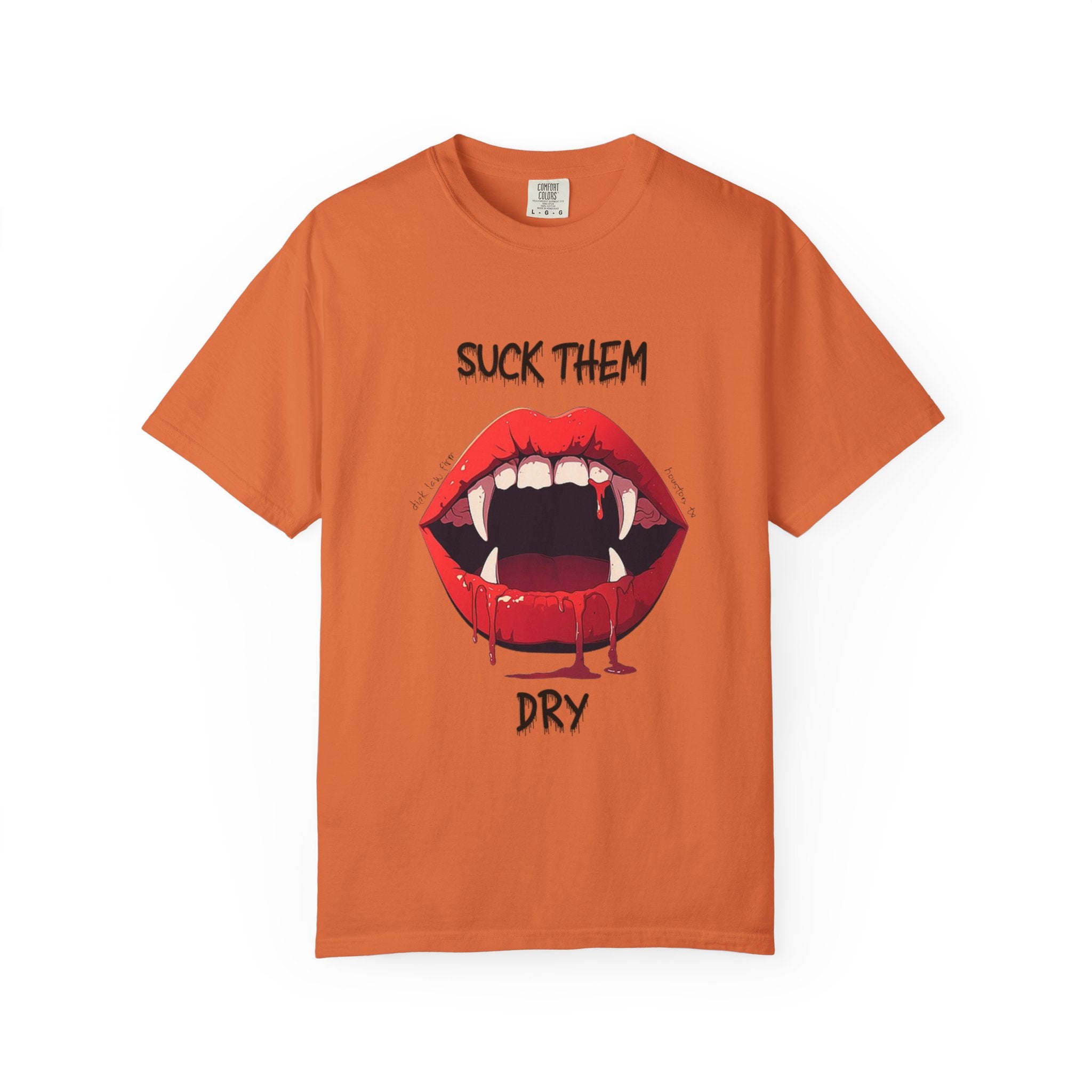 Suck Them Dry Halloween Unisex Graphic Tee