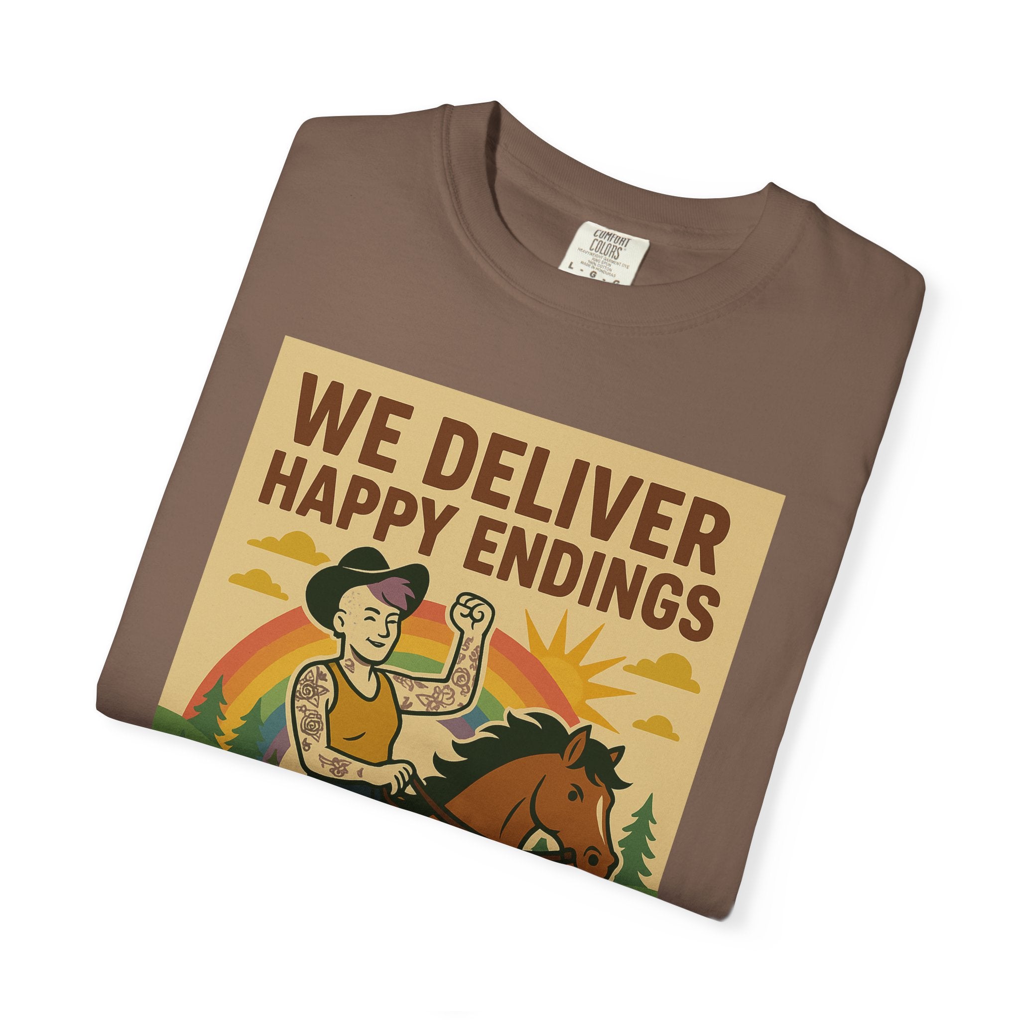 Happy Endings Unisex Graphic Tee