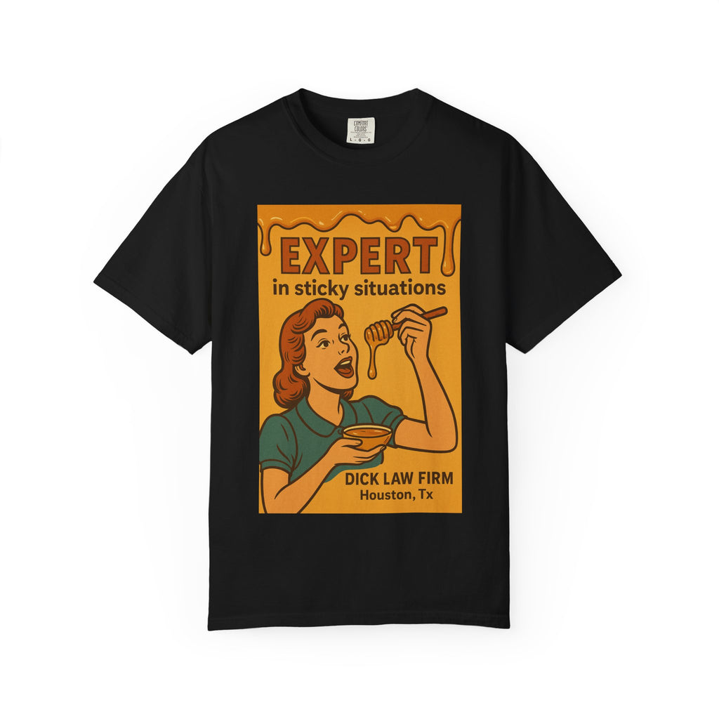 Expert in Sticky Situations T-Shirt Unisex Graphic Tee