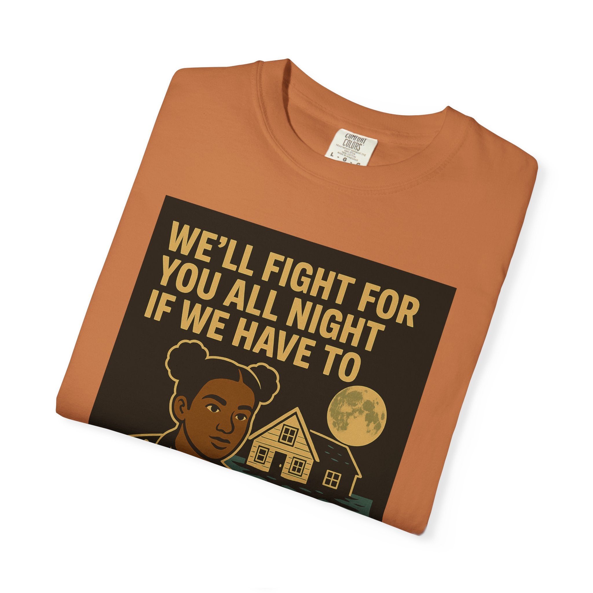 Fight All Night Unisex Graphic Tee