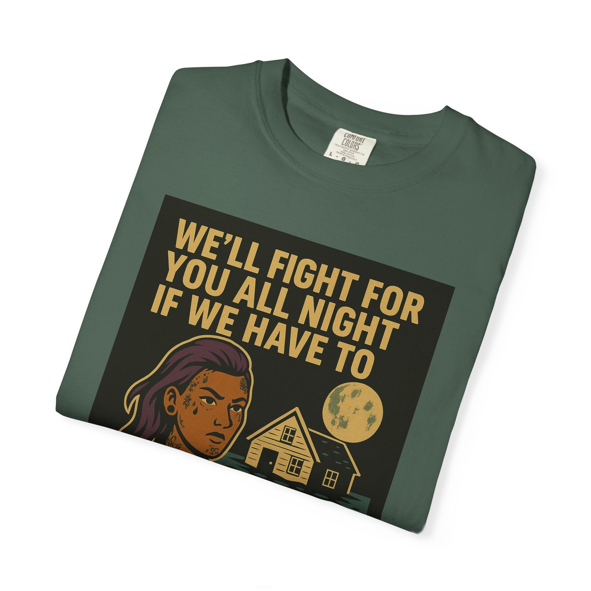 Fight All Night Unisex Graphic Tee
