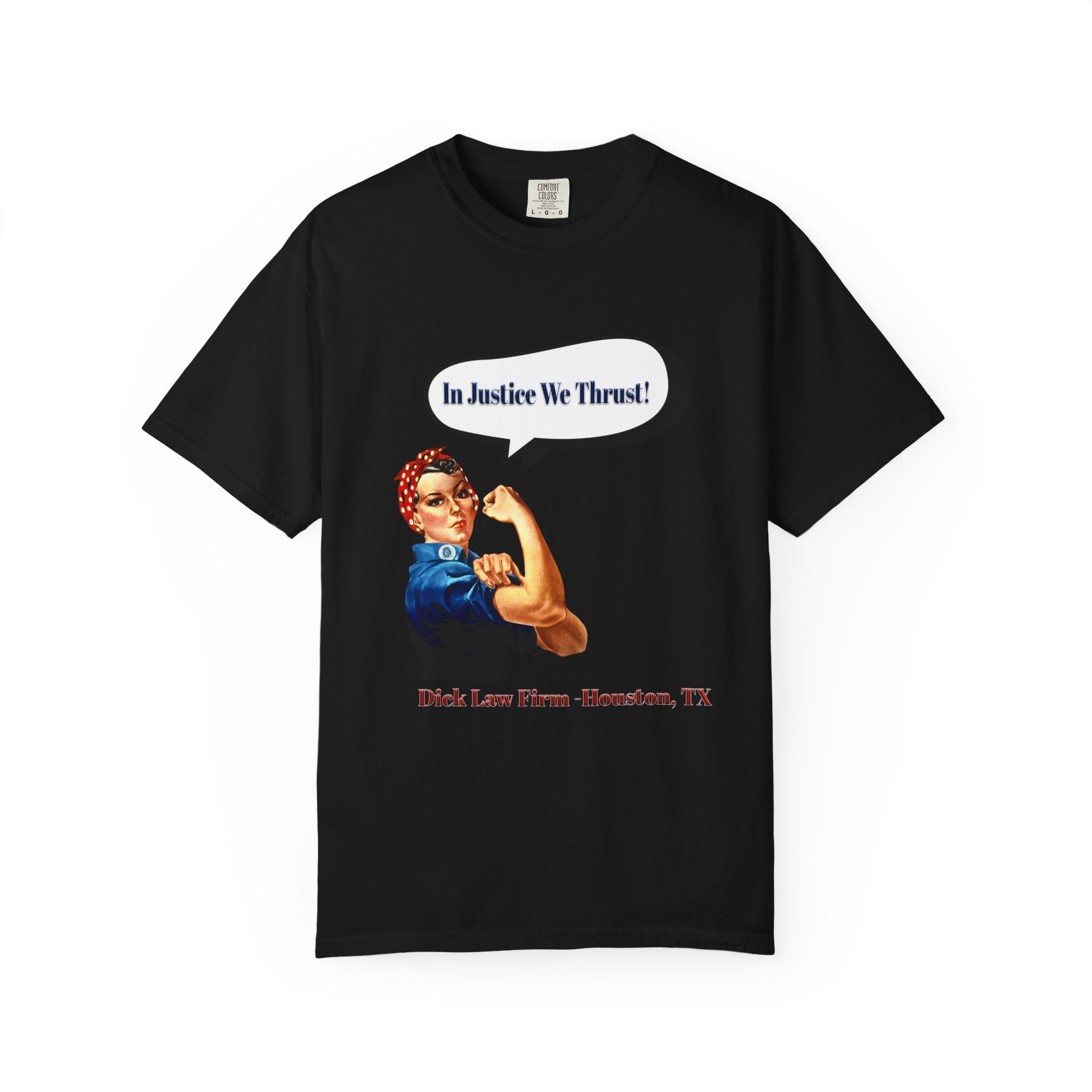In Justice We Thrust Unisex Graphic Tee