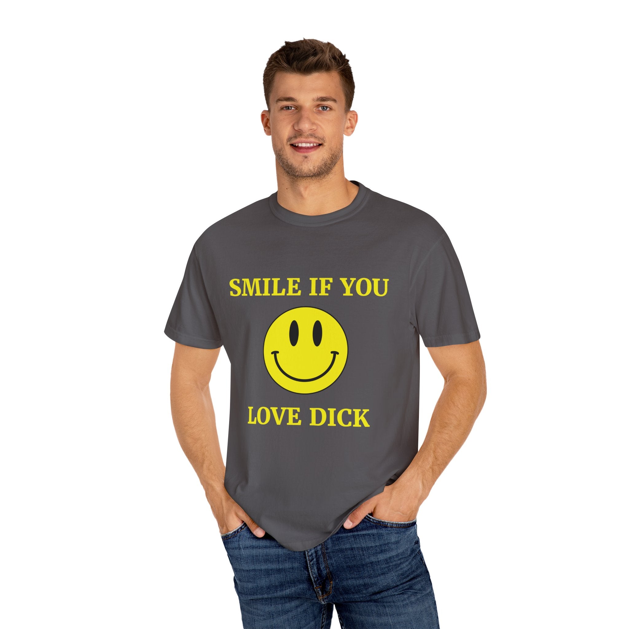 Smile If You Love Dick Unisex Graphic Tee