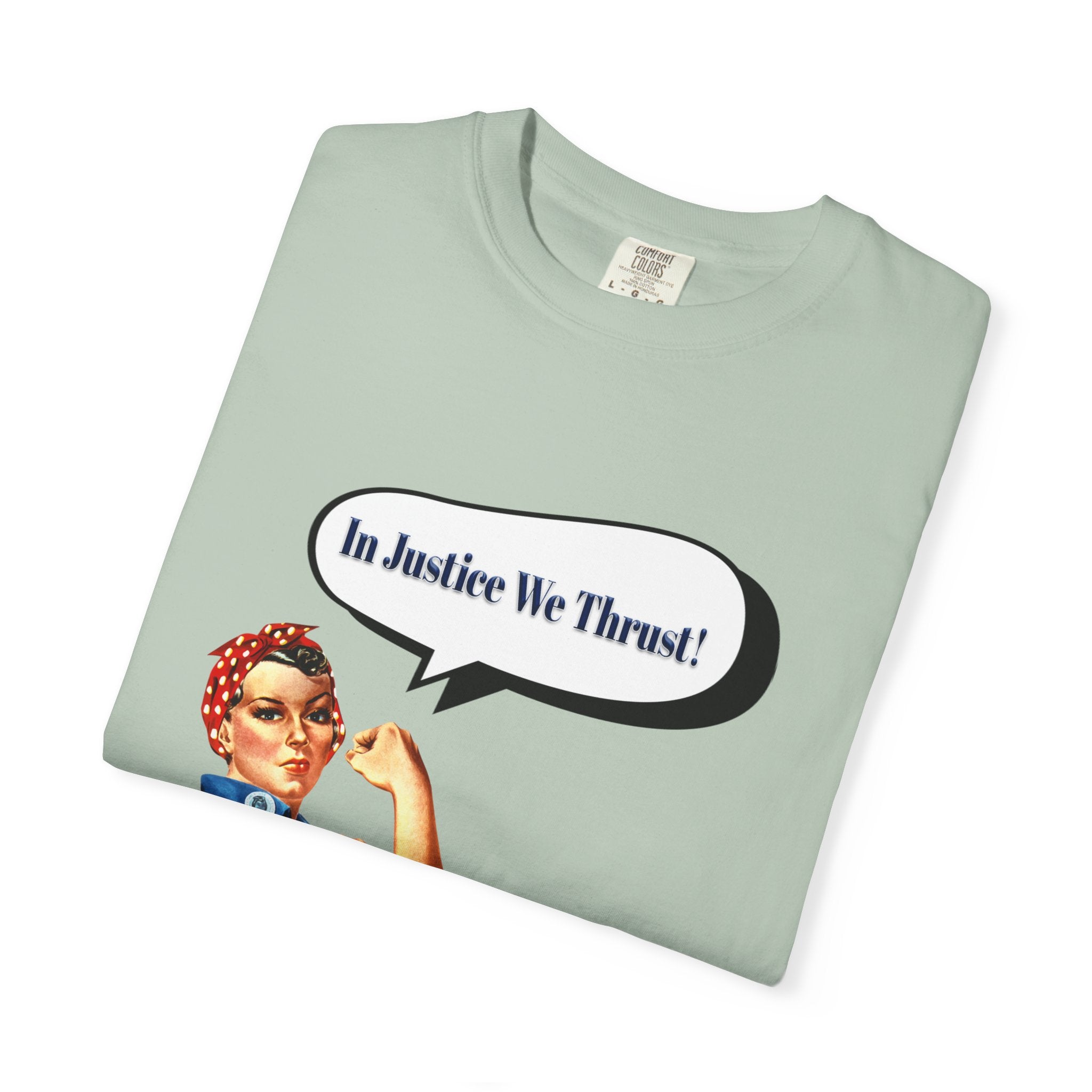 In Justice We Thrust Unisex Graphic Tee