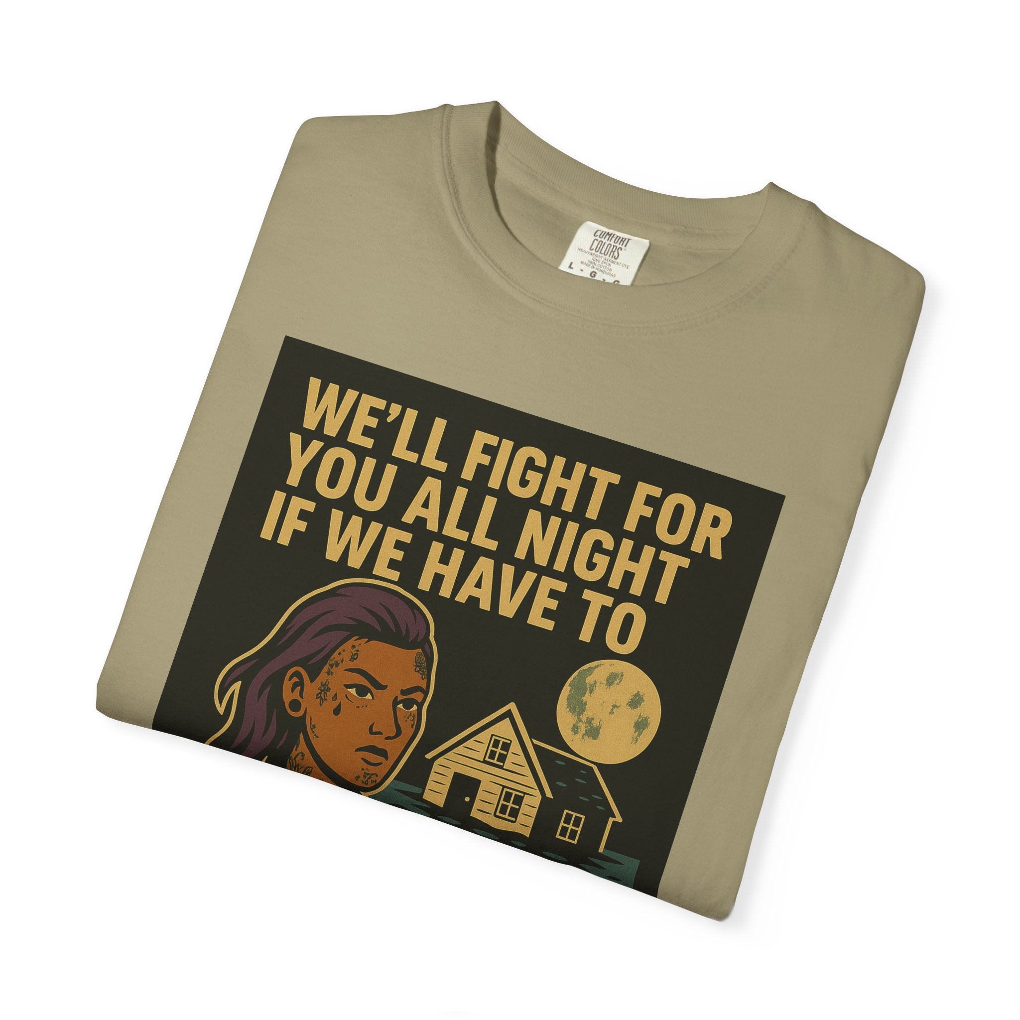 Fight All Night Unisex Graphic Tee