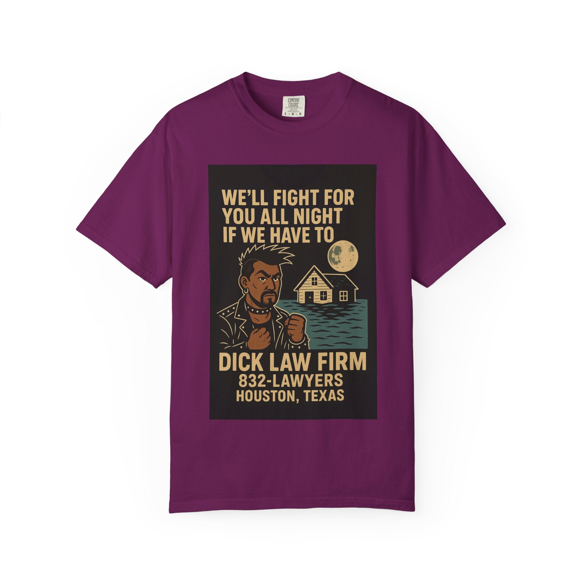 Fight All Night Unisex Graphic Tee