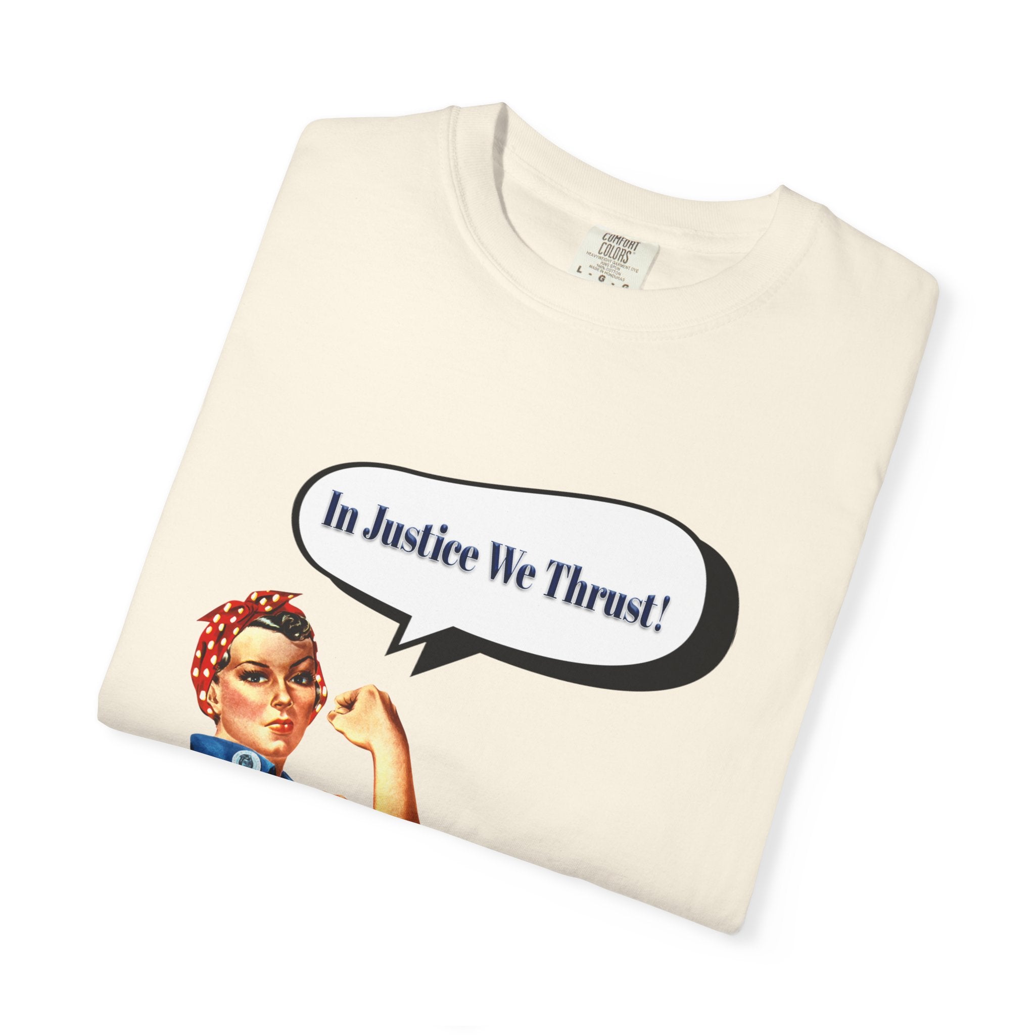 In Justice We Thrust Unisex Graphic Tee