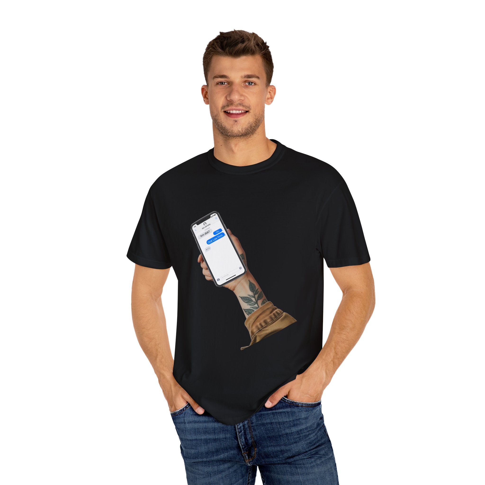 Dick Text Exchange Unisex Graphic Tee