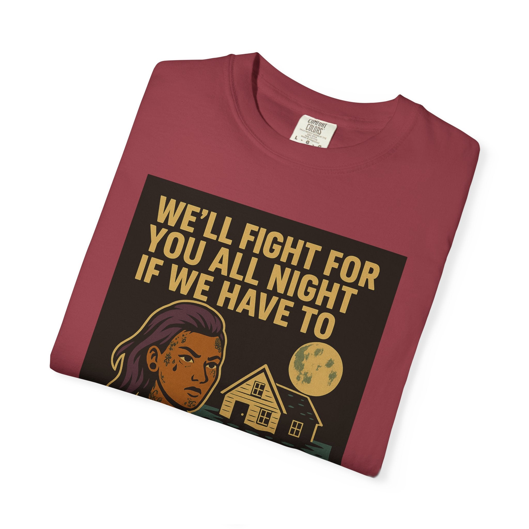 Fight All Night Unisex Graphic Tee