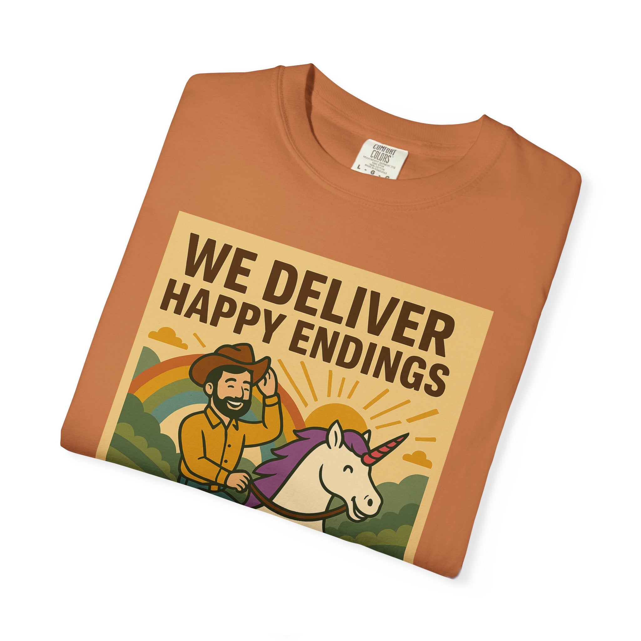 Happy Endings Unisex Graphic Tee