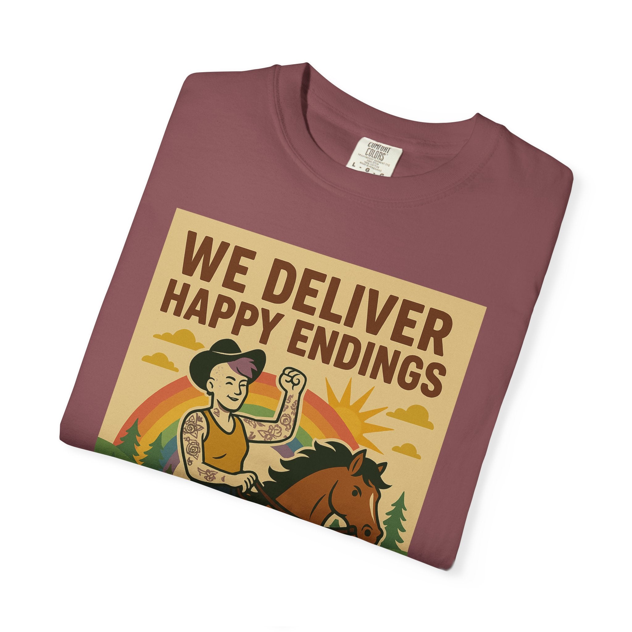 Happy Endings Unisex Graphic Tee