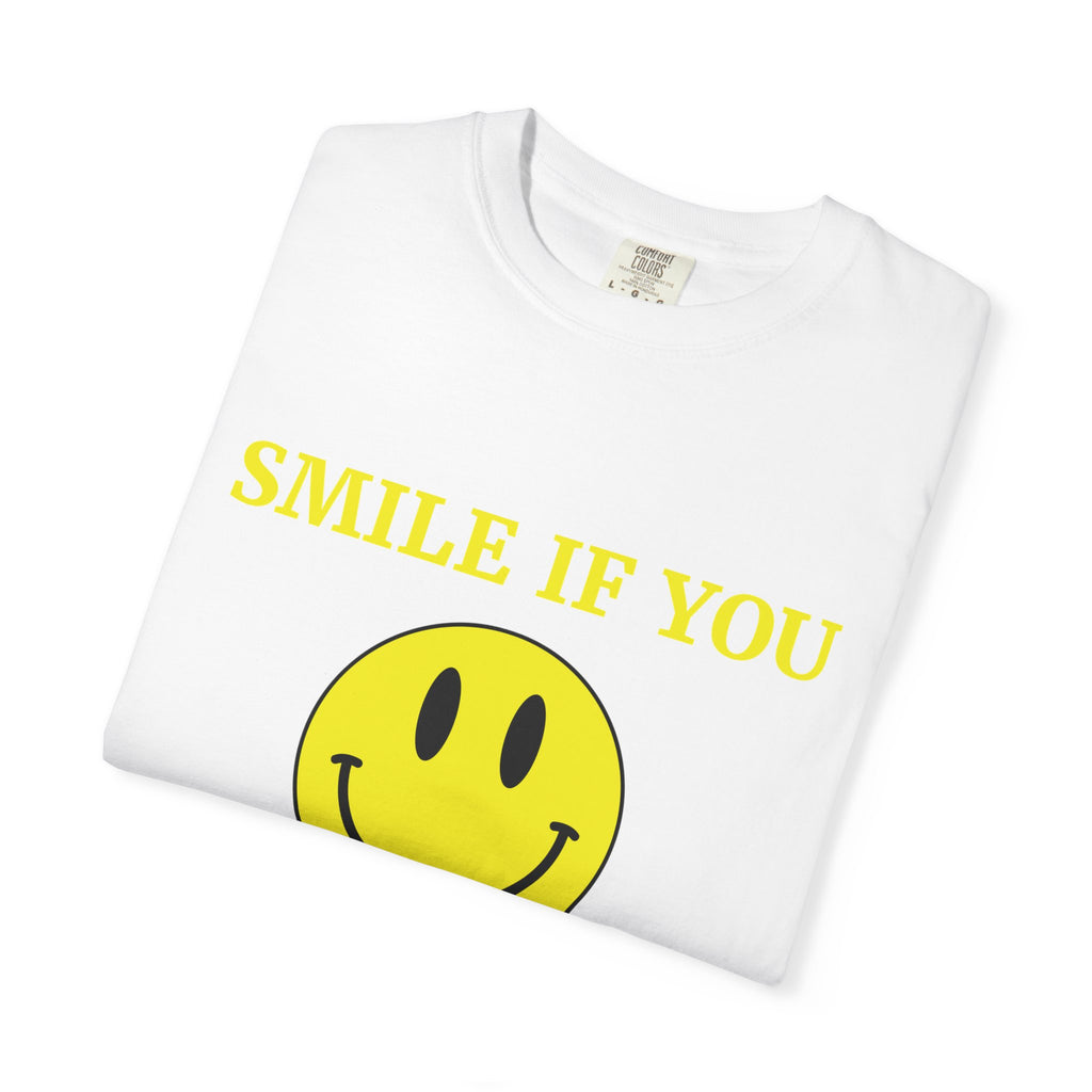Smile If You Love Dick Unisex Graphic Tee