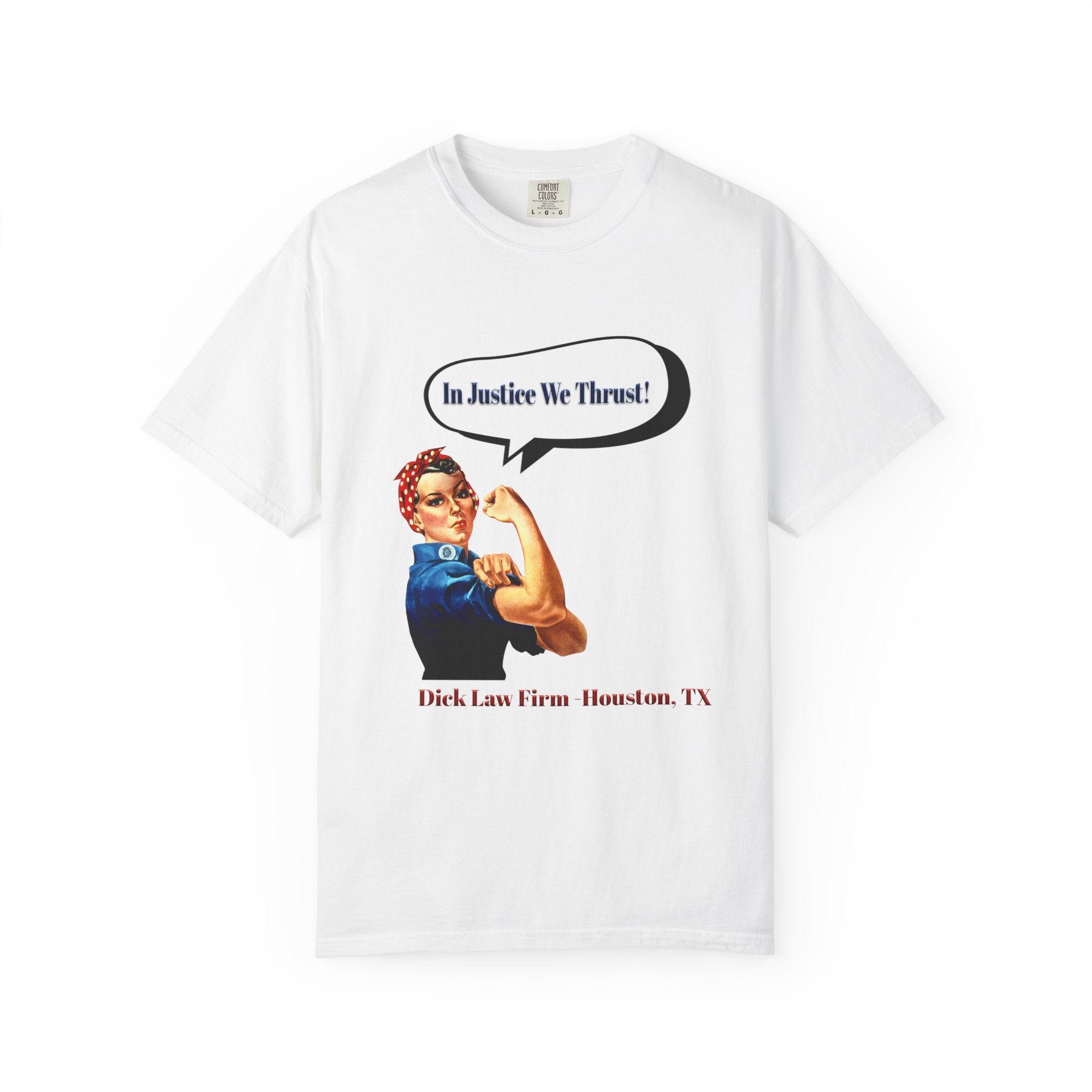 In Justice We Thrust Unisex Graphic Tee
