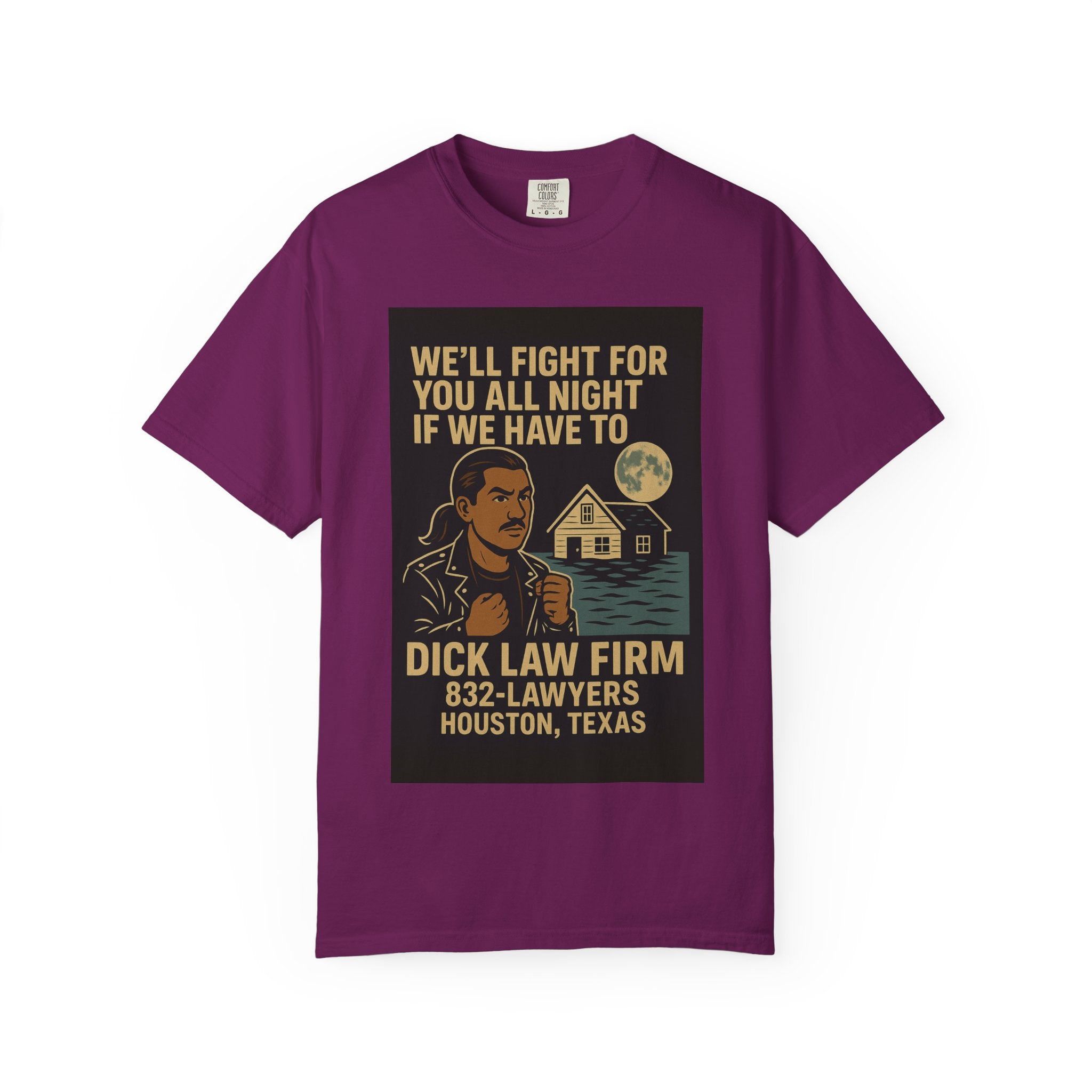 Fight All Night Unisex Graphic Tee
