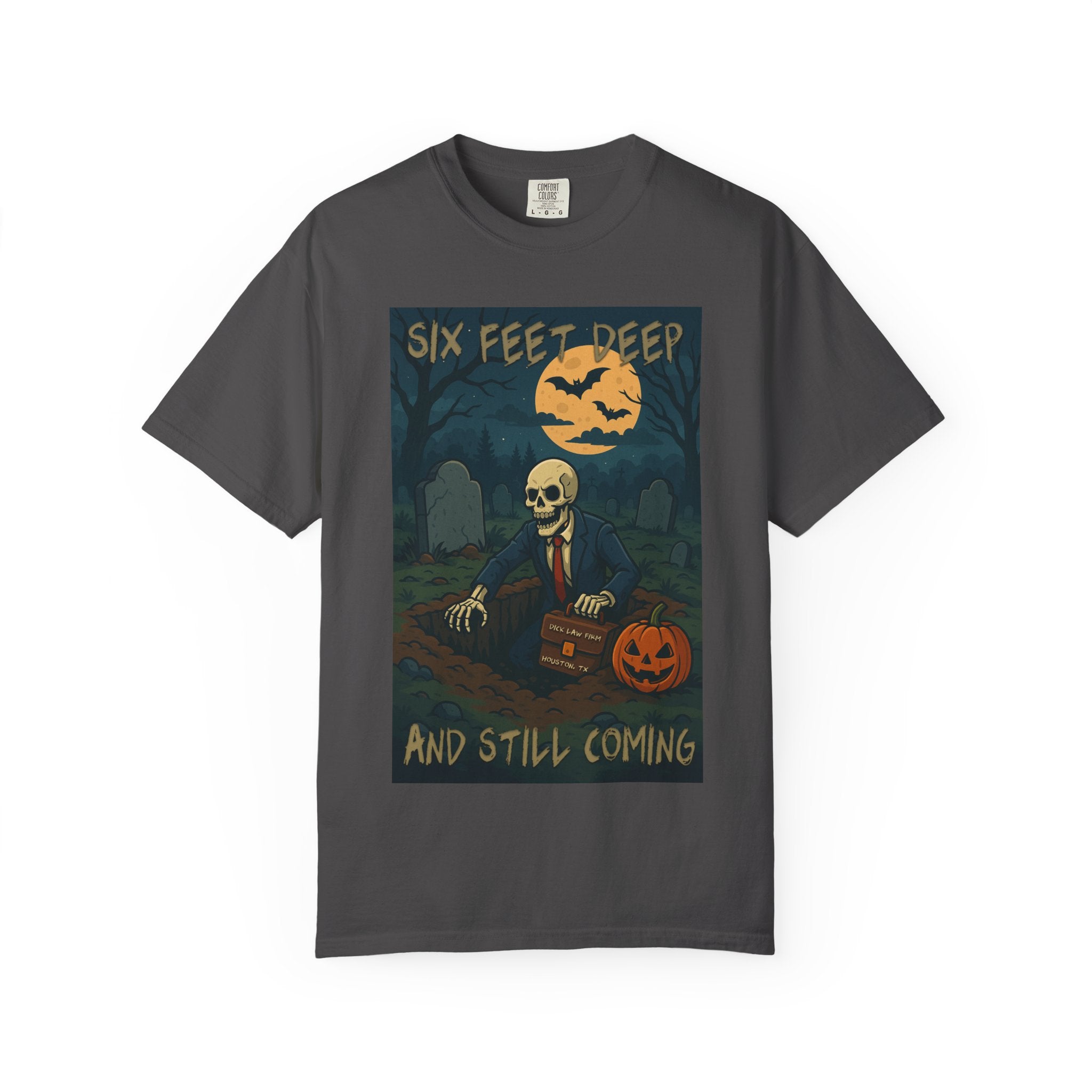 Six Feet Deep Halloween Unisex Graphic Tee