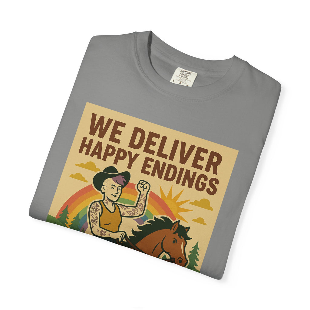 Happy Endings Unisex Graphic Tee