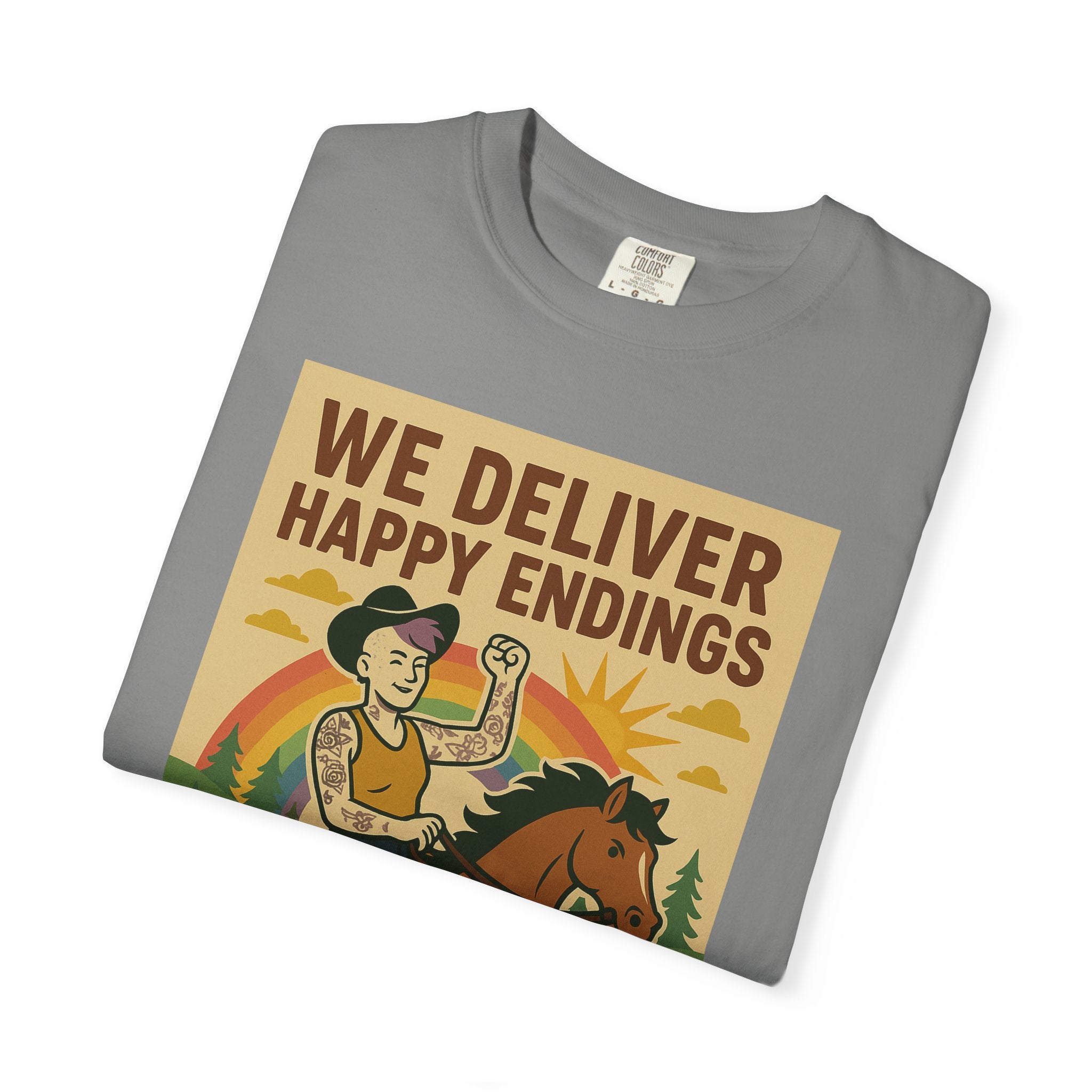 Happy Endings Unisex Graphic Tee