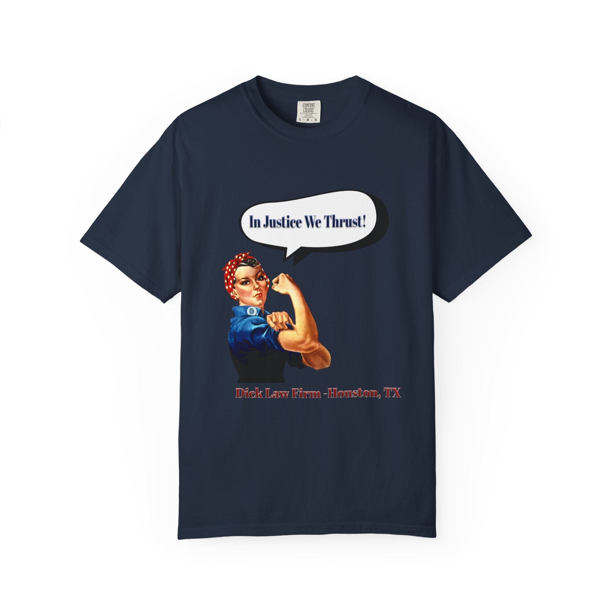 In Justice We Thrust Unisex Graphic Tee