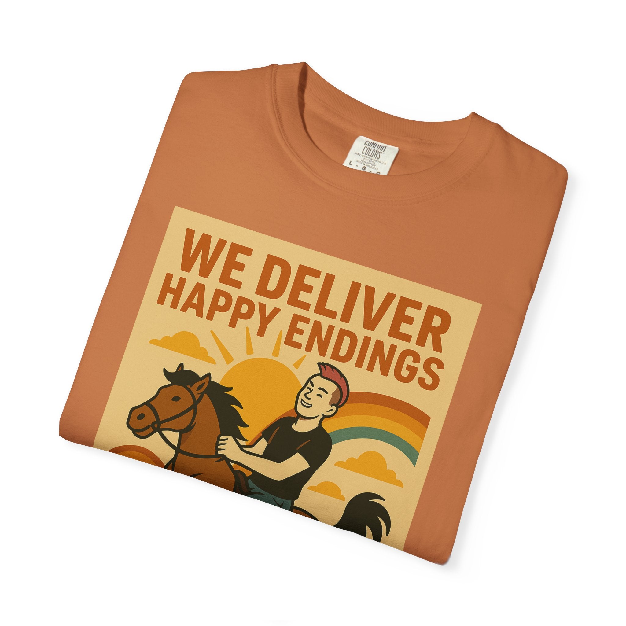 Happy Endings Unisex Graphic Tee