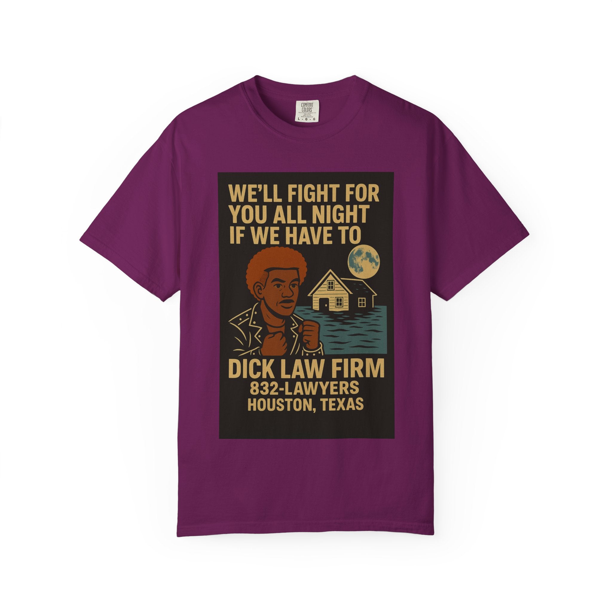 Fight All Night Unisex Graphic Tee