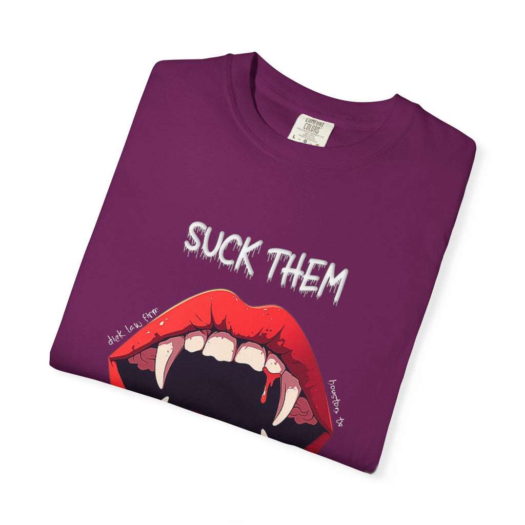 Suck Them Dry Halloween Unisex Graphic Tee