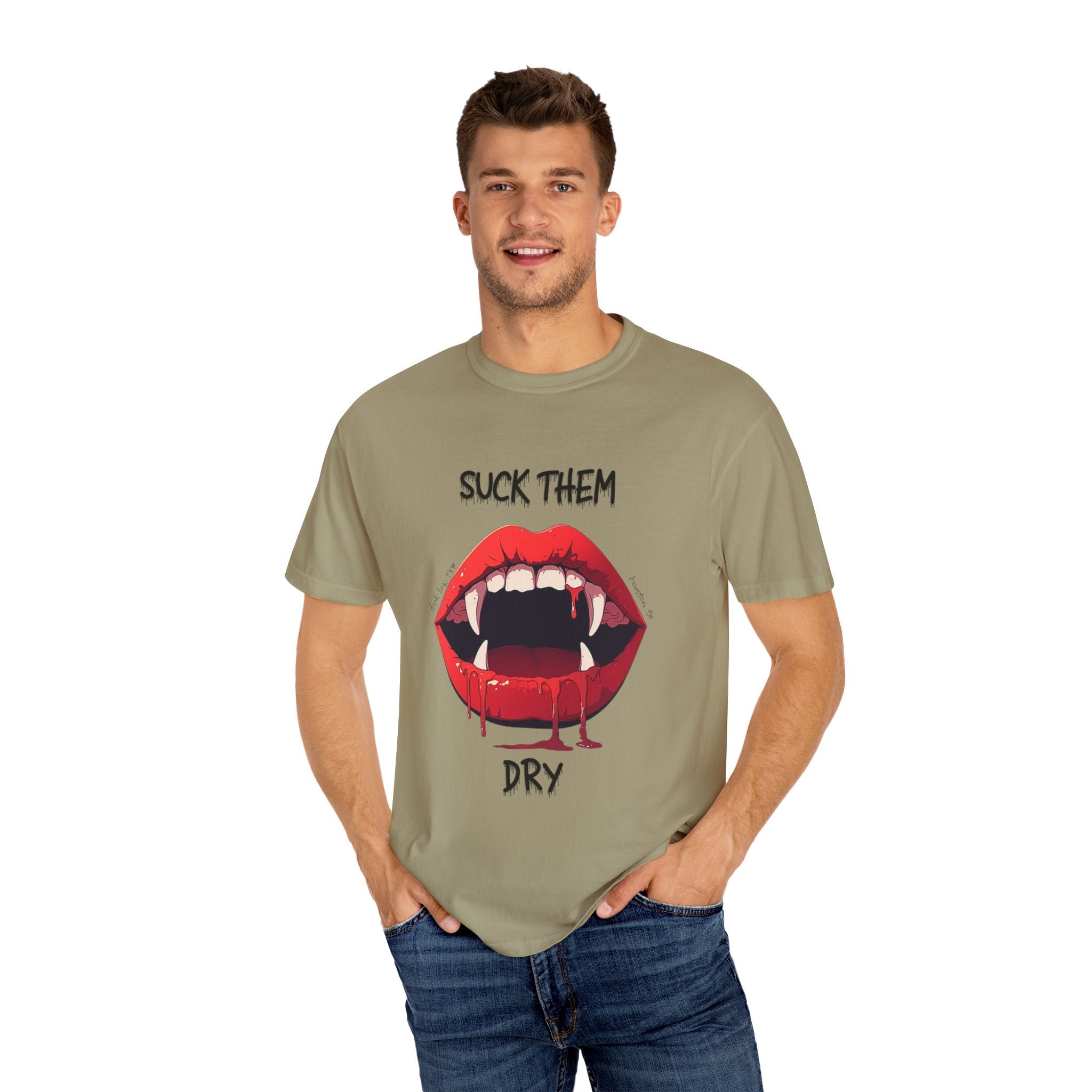 Suck Them Dry Halloween Unisex Graphic Tee