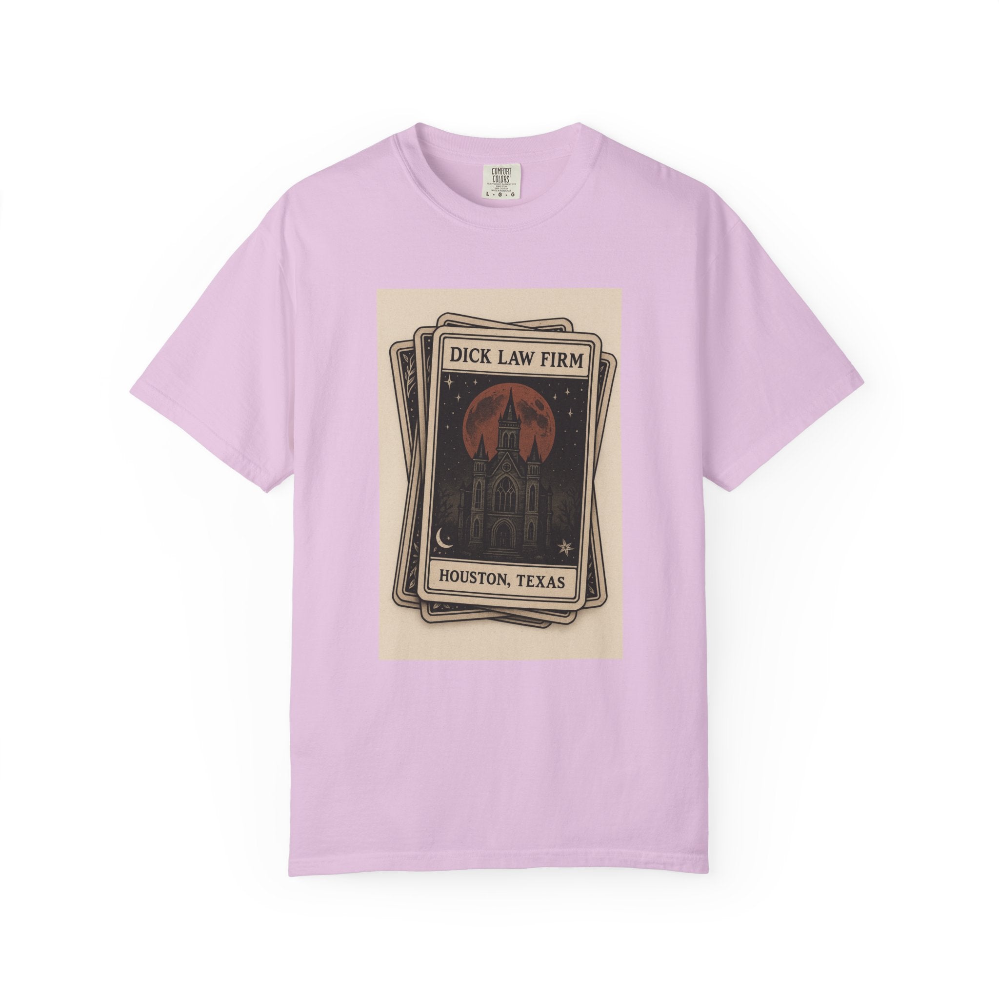 Dick Law Firm Tarot Card Unisex Graphic Tee