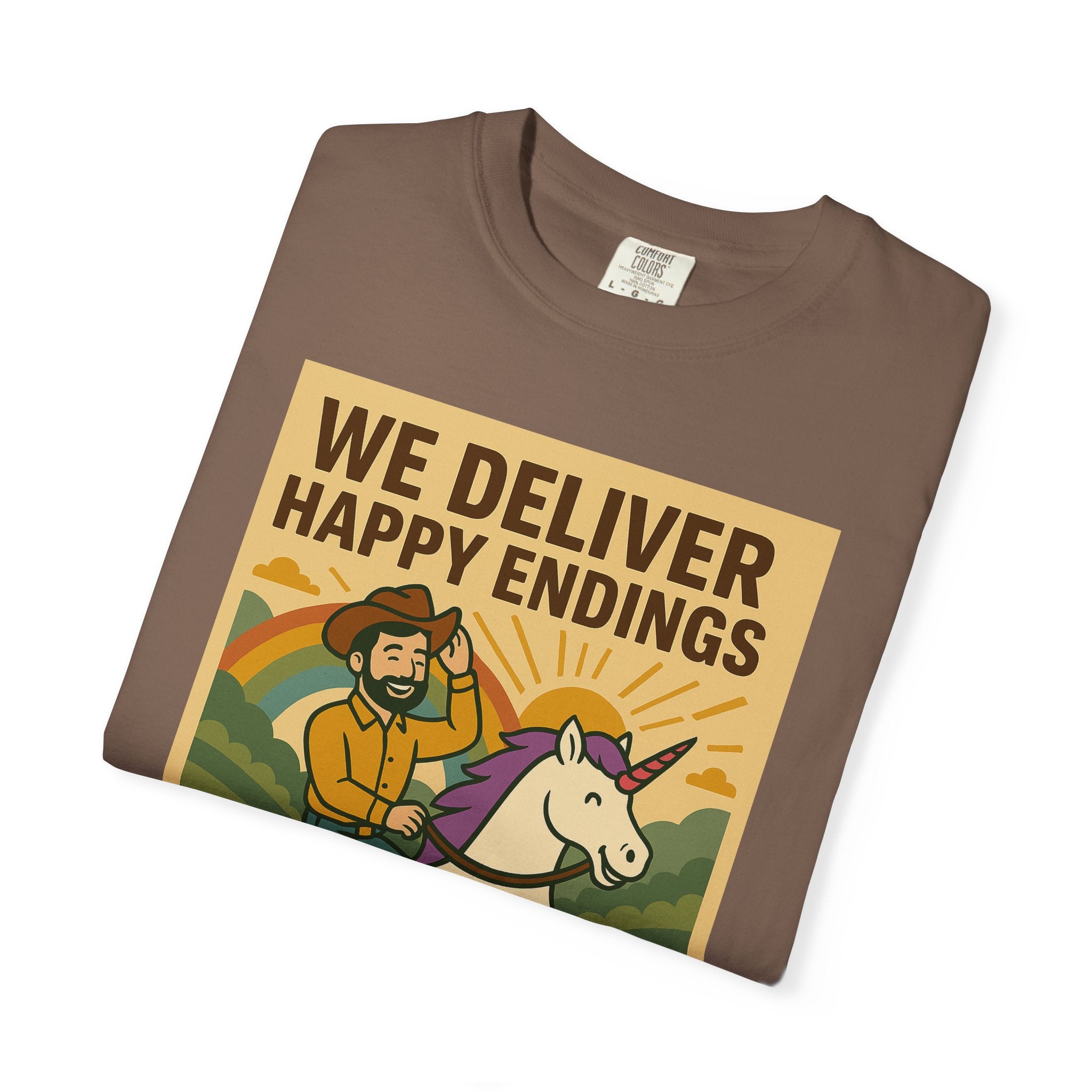 Happy Endings Unisex Graphic Tee