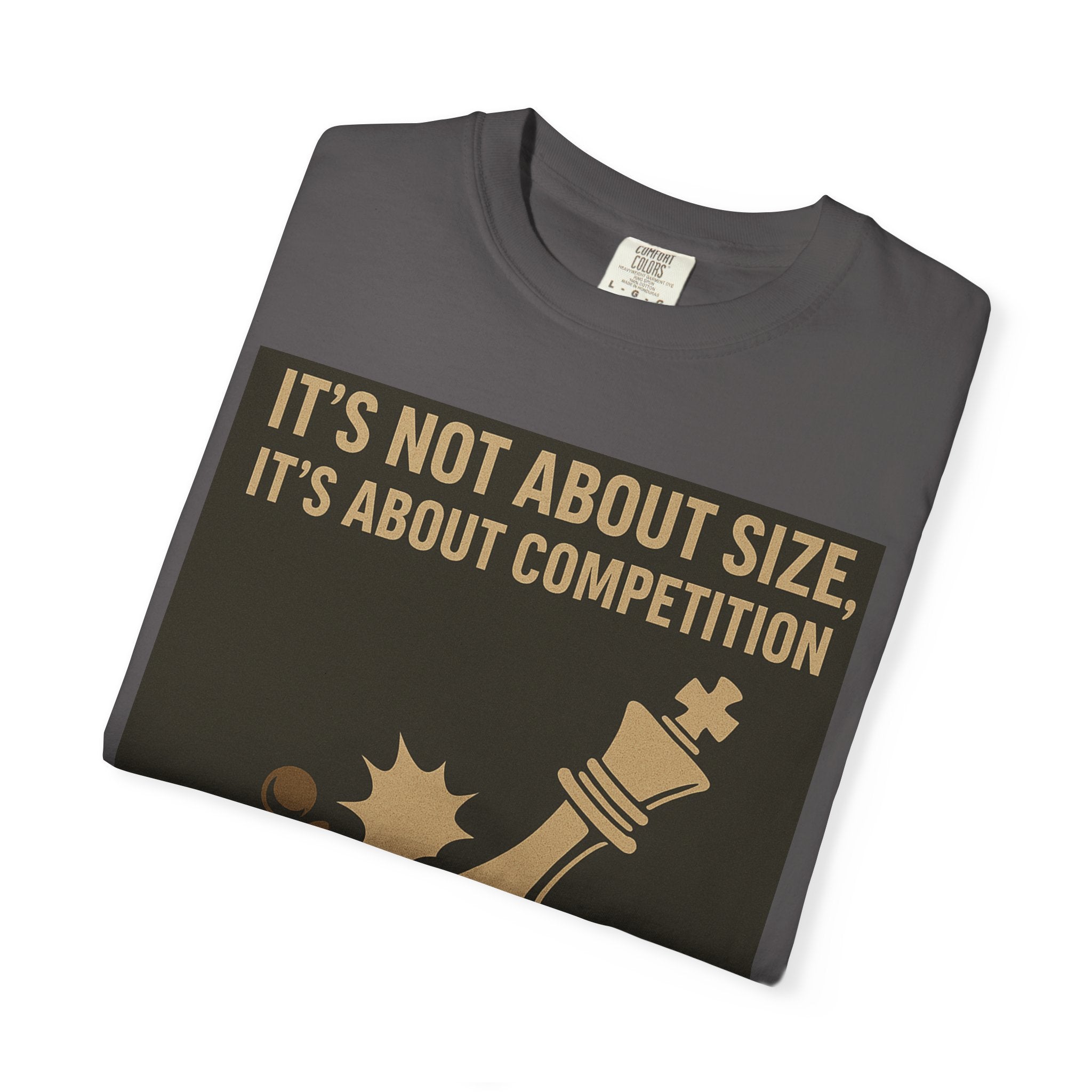 It's Not About Size Unisex Graphic Tee