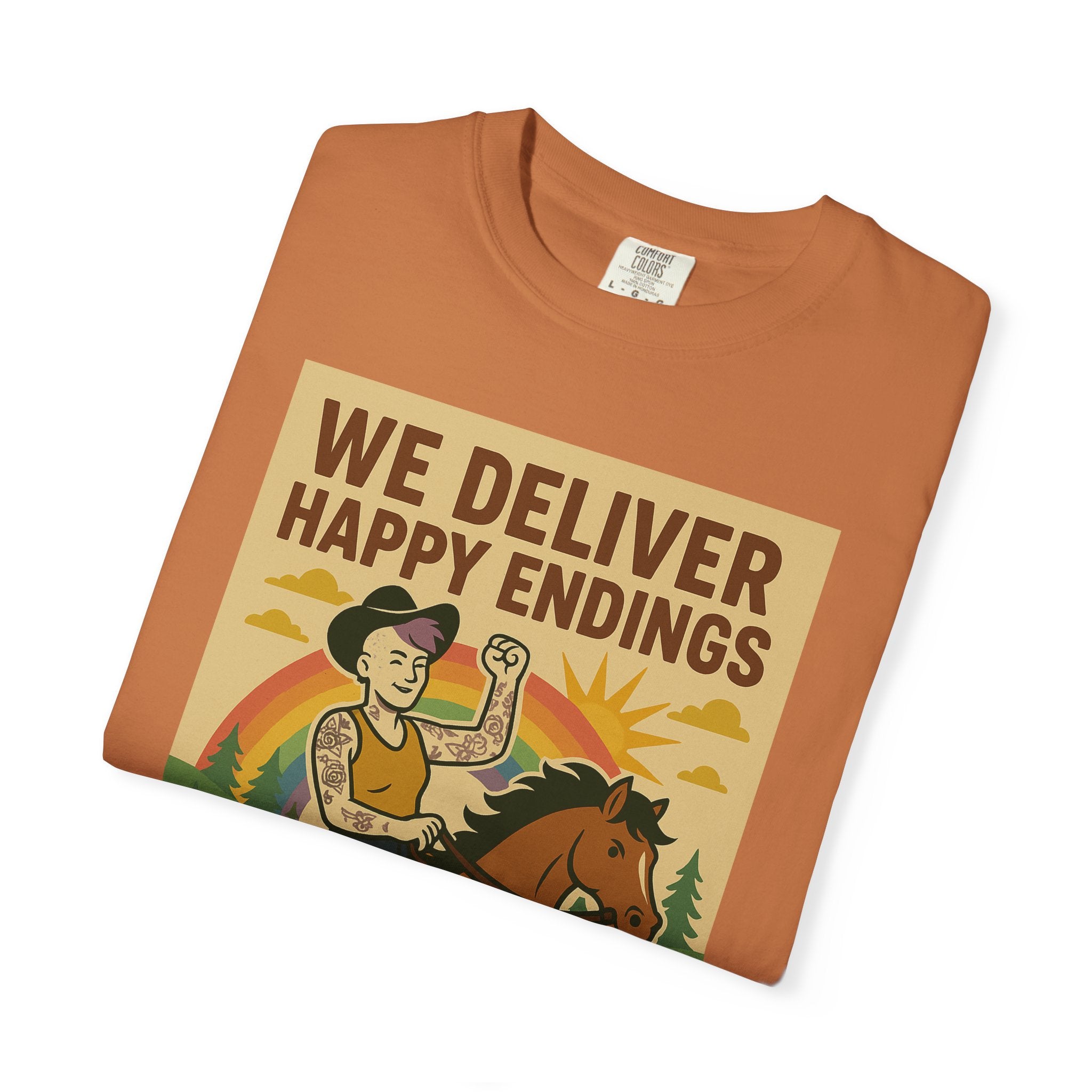 Happy Endings Unisex Graphic Tee