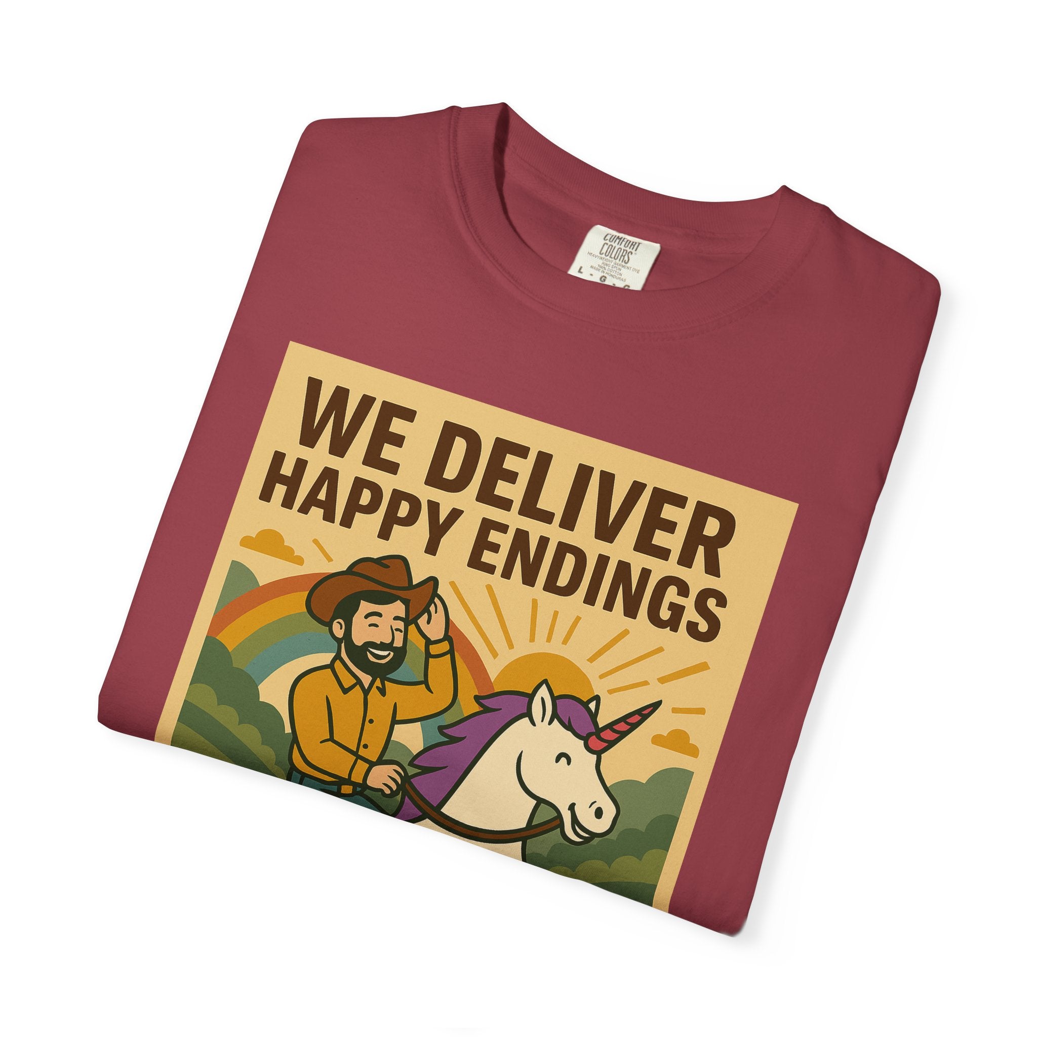 Happy Endings Unisex Graphic Tee
